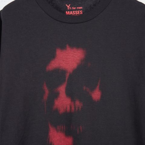 × MASSIS “ROUND NECK” SHORT SLEEVE T A Ys （BLACK） / ML-T70-990-2