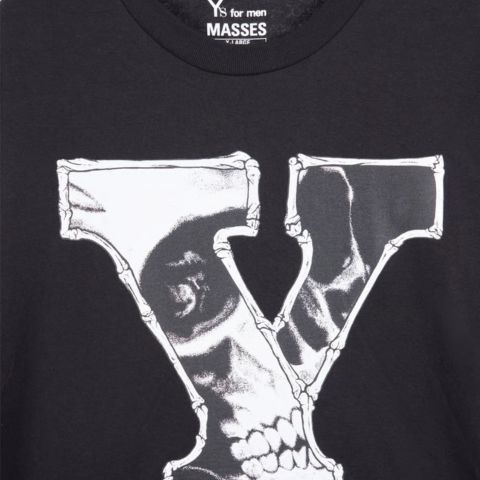 × MASSIS “ROUND NECK” SHORT SLEEVE T A Ys （BLACK） / ML-T72-990-2