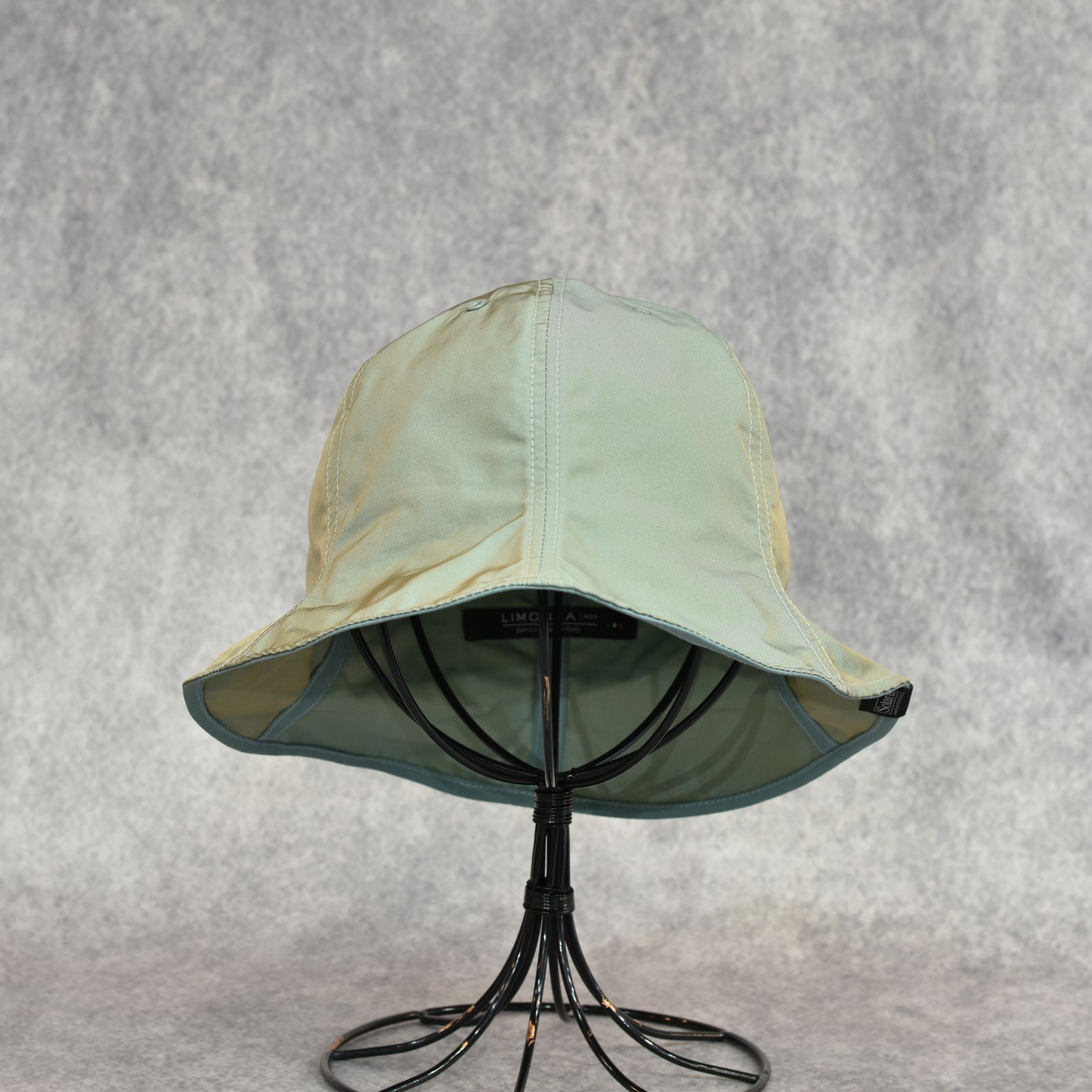 Limonta Twill Tulip Hat "EGGMAN" (TURQUOISE)｜チューリップハット｜Y01004