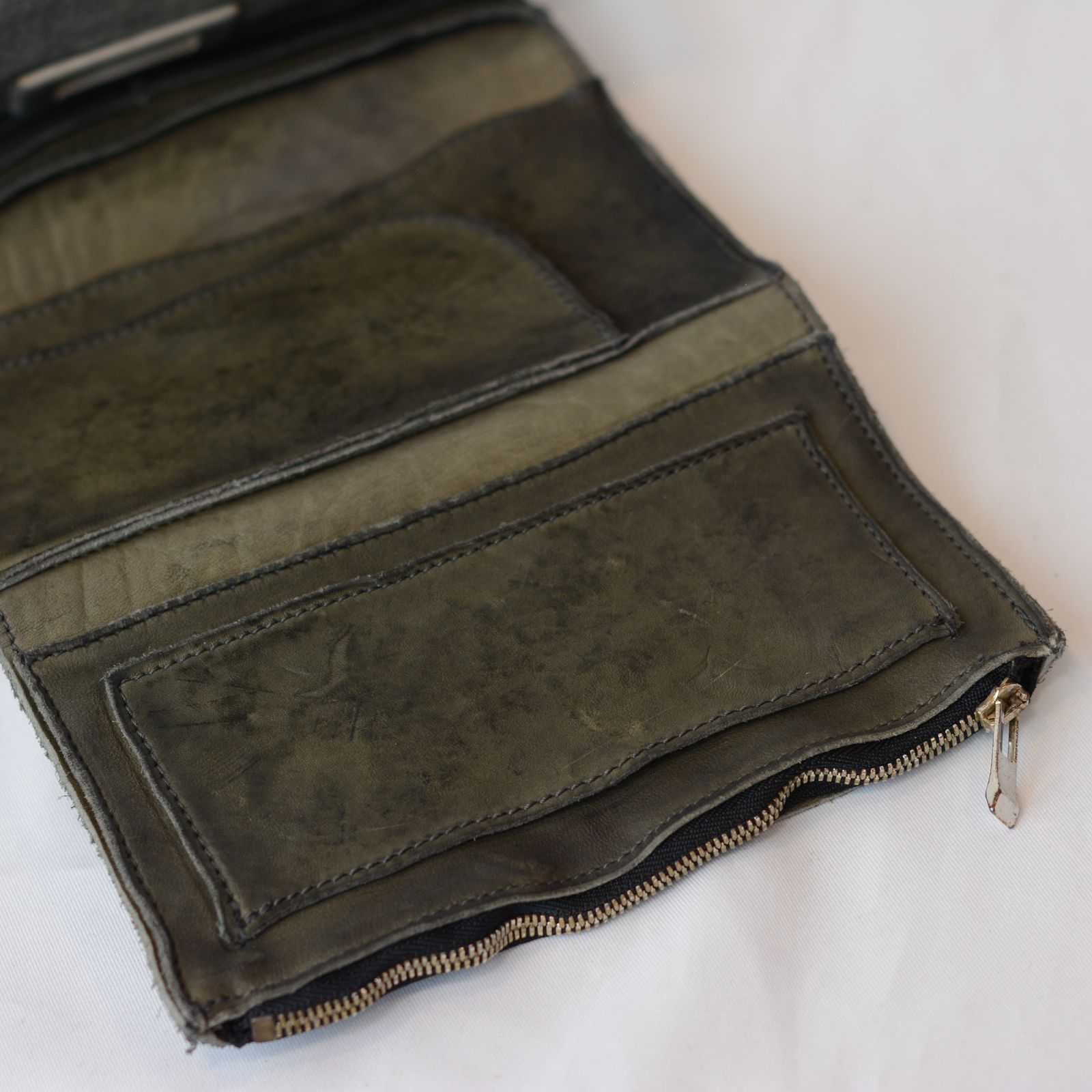 HORSE LEATHER + HORSE BUTT LEATHER WALLET LARGE