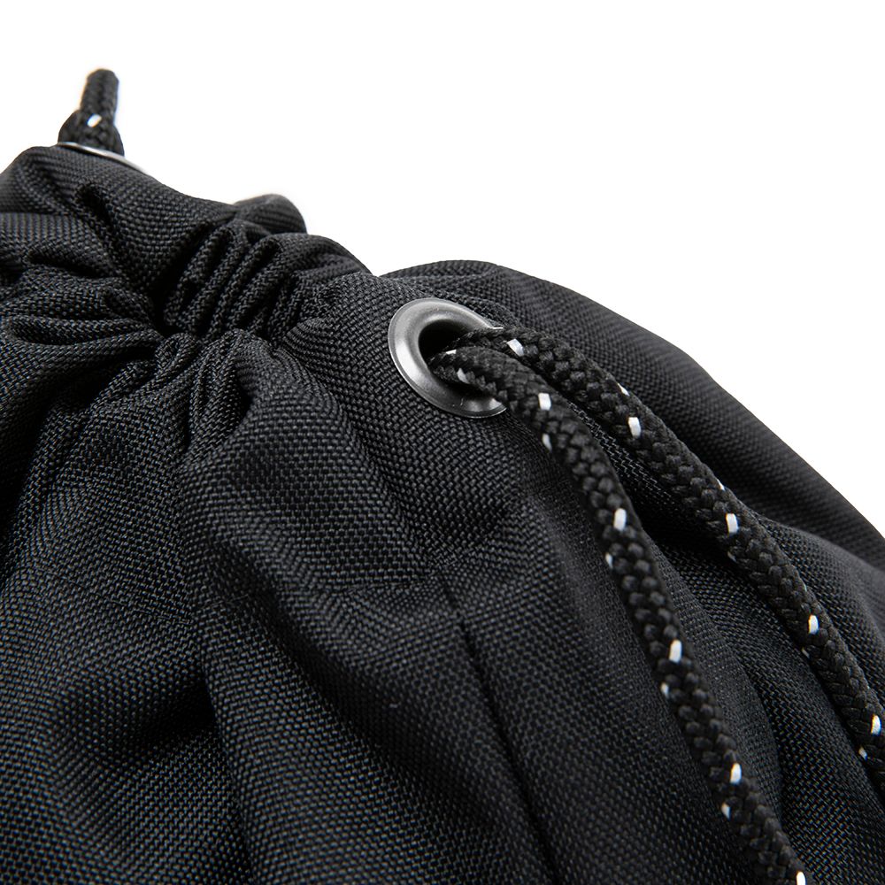 Cordura fabric tm logo purse (Black) / コーデュラ トレードマークロゴ 巾着ポーチ