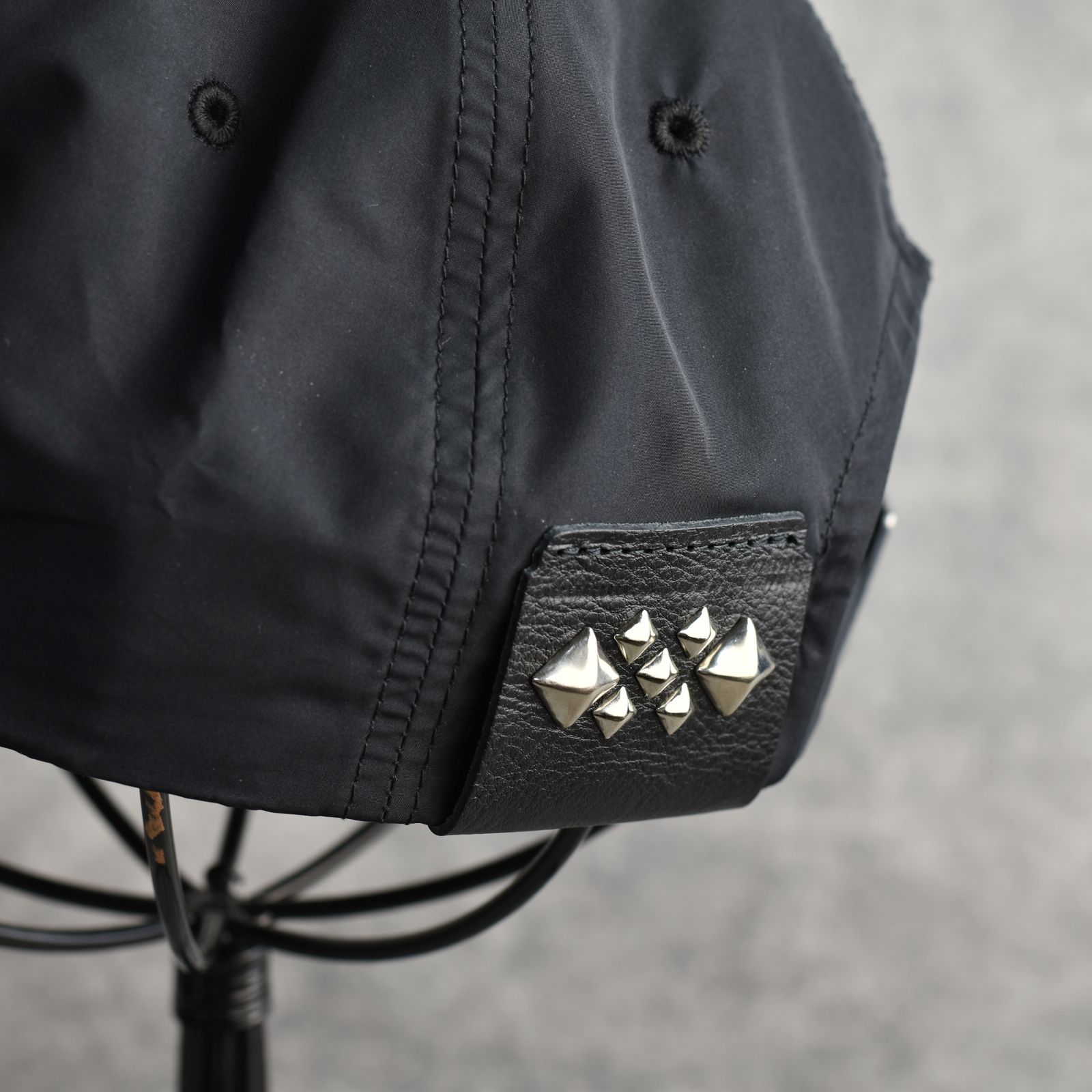 × THE H.W.DOG&CO. EMBROIDERY UNION CAP (BLACK) / ザ エイチダブリュウ ドッグアンドコー ユニオン キャップ