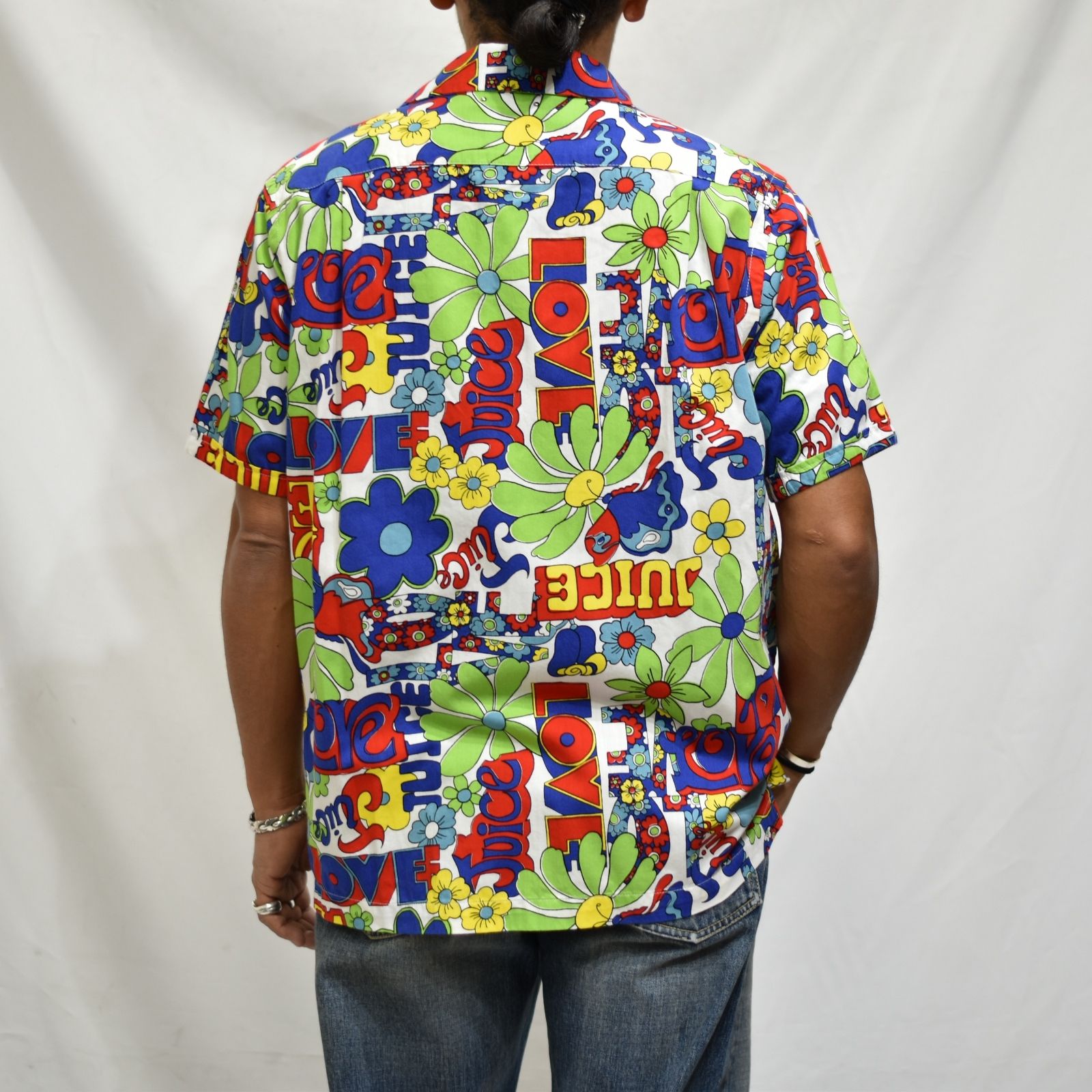 L.Juice Denim S/S Open Collar SH