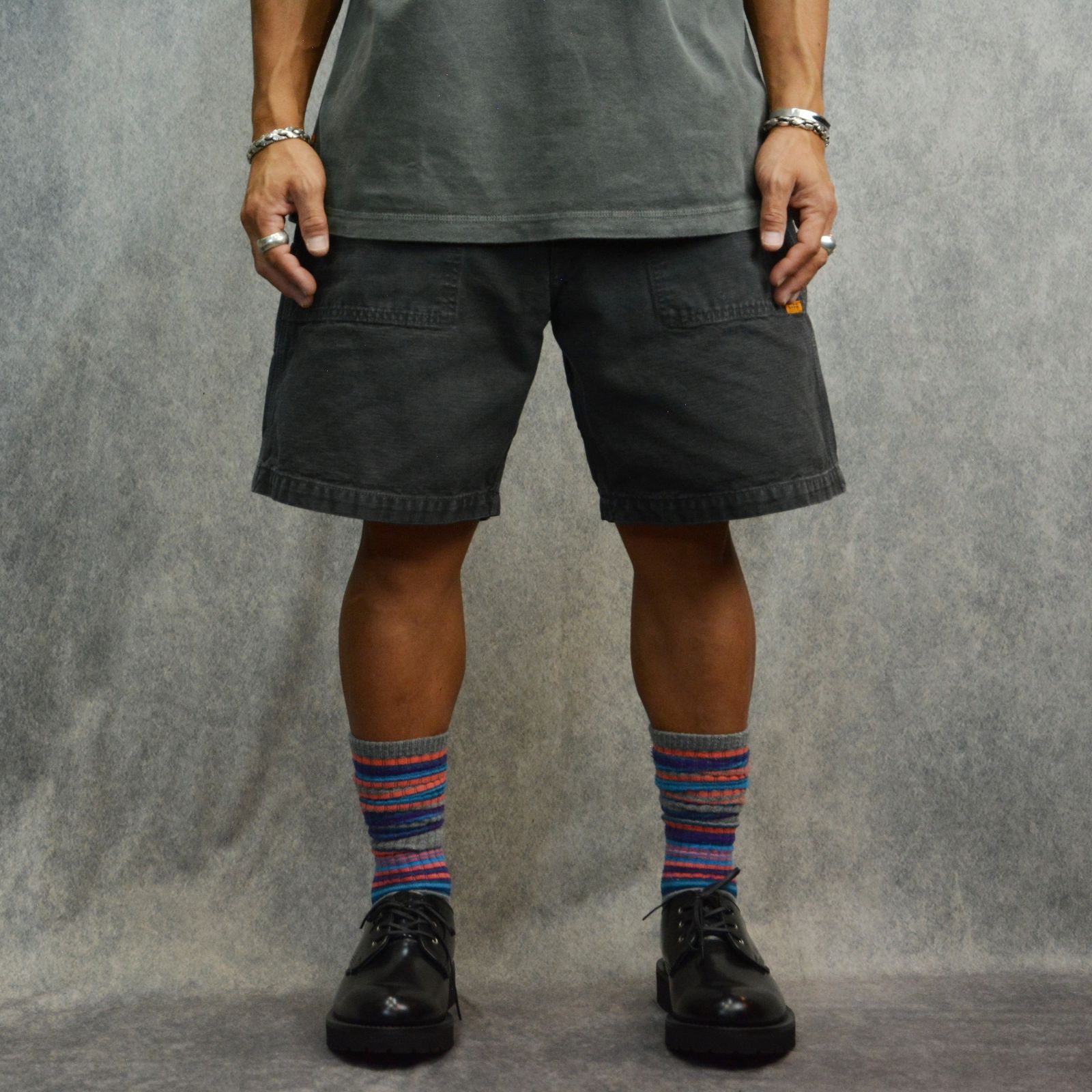 FR HALF PANTS （CHARCOAL） ハーフ パンツ （チャコール） 1251-CP03-001