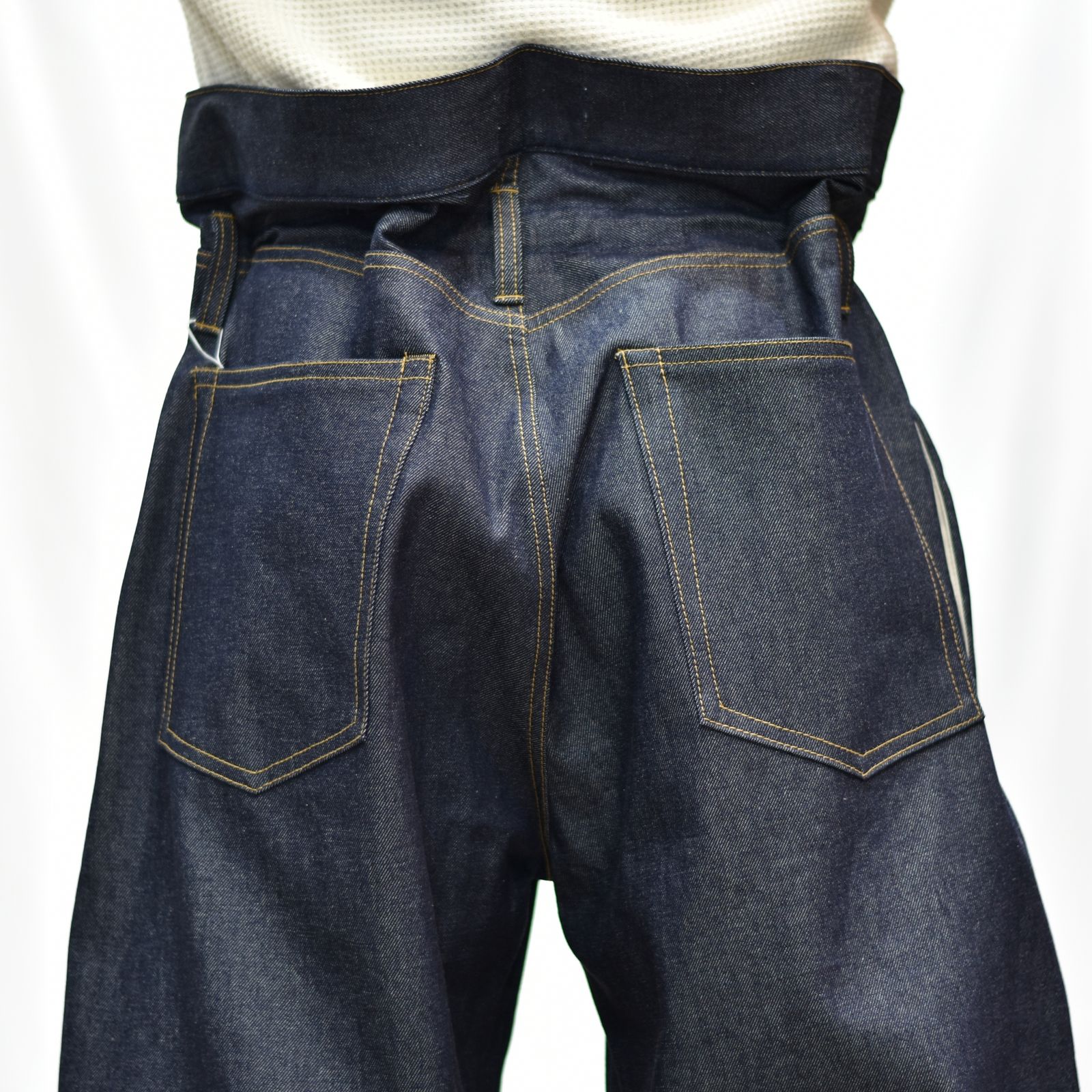 FACETASM - SUPER BIG DENIM PANTS (INDIGO) | chord online store