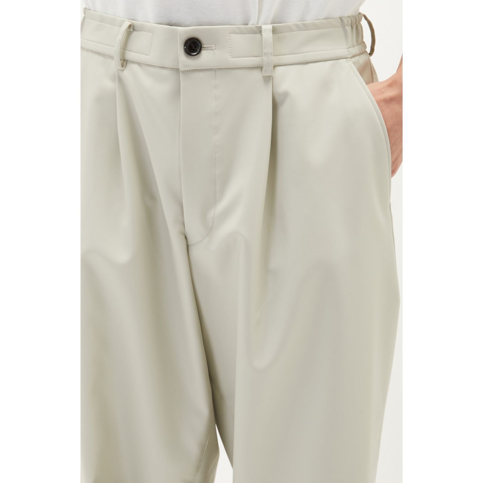 1TUCK EASY TROUSERS （GRAY）
