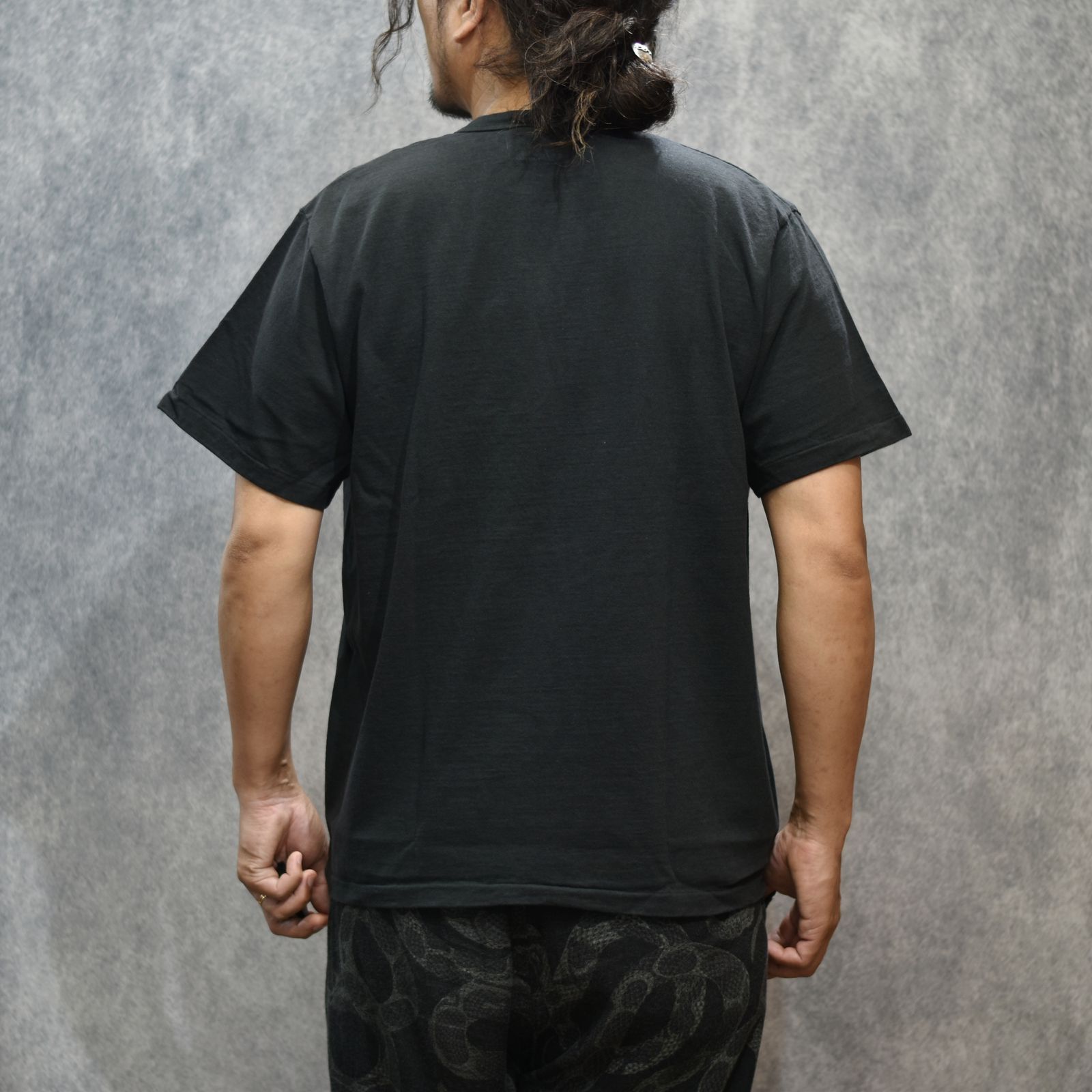 BINDER NECK CAL GIRL VINTAGE TEE (BLACK)｜プリントTシャツ｜CL-25SS062