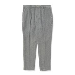 VINTAGE TYPE HERRINGBONE SLACKS (CHARCOAL)｜ヘリンボーン スラックス｜CL-25AW032