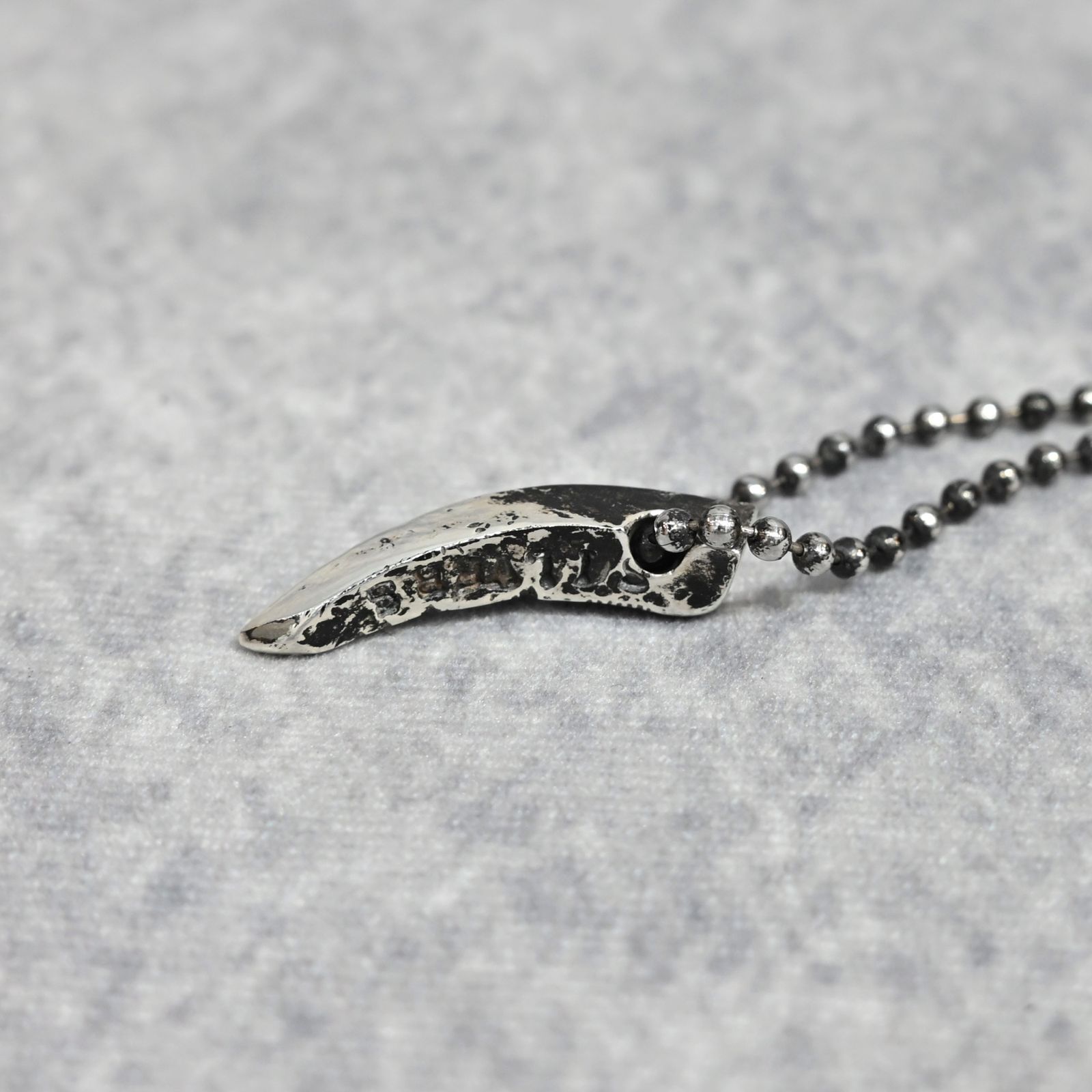 TALON TOP-02 + BALL CHAIN｜ SILVERS 純銀