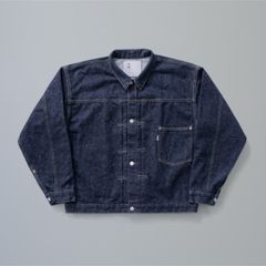 #029 WW II LV T-BACK DENIM JACKET ONE-WASHED （INDIGO） / デニムジャケット Gジャン ワンウォッシュ 大戦モデル （インディゴ）