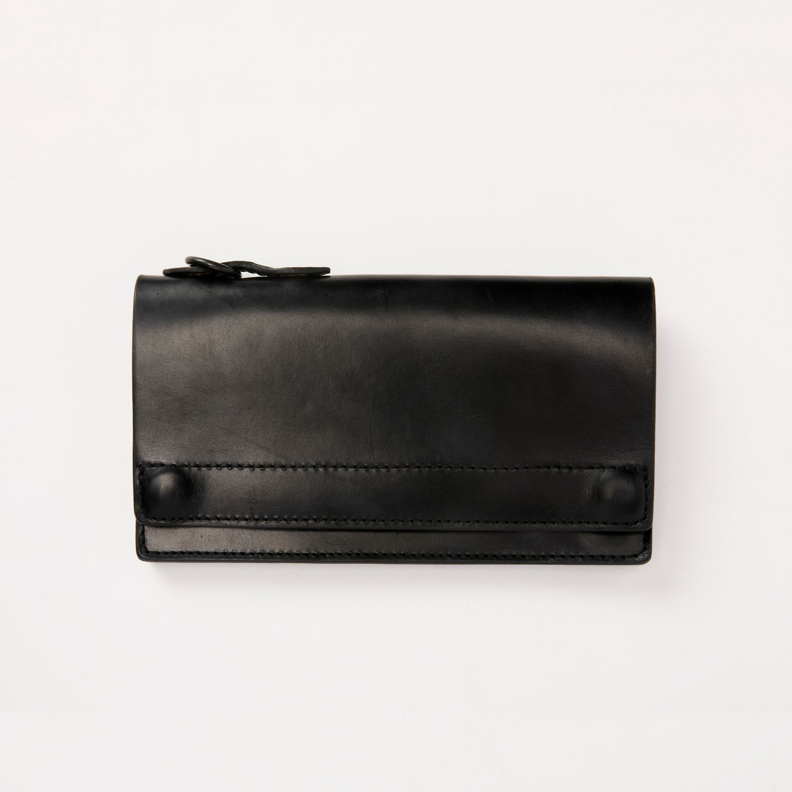 ホーウィンクロムエクセル ラージ トラッカーウォレット （BLACK）｜894-04