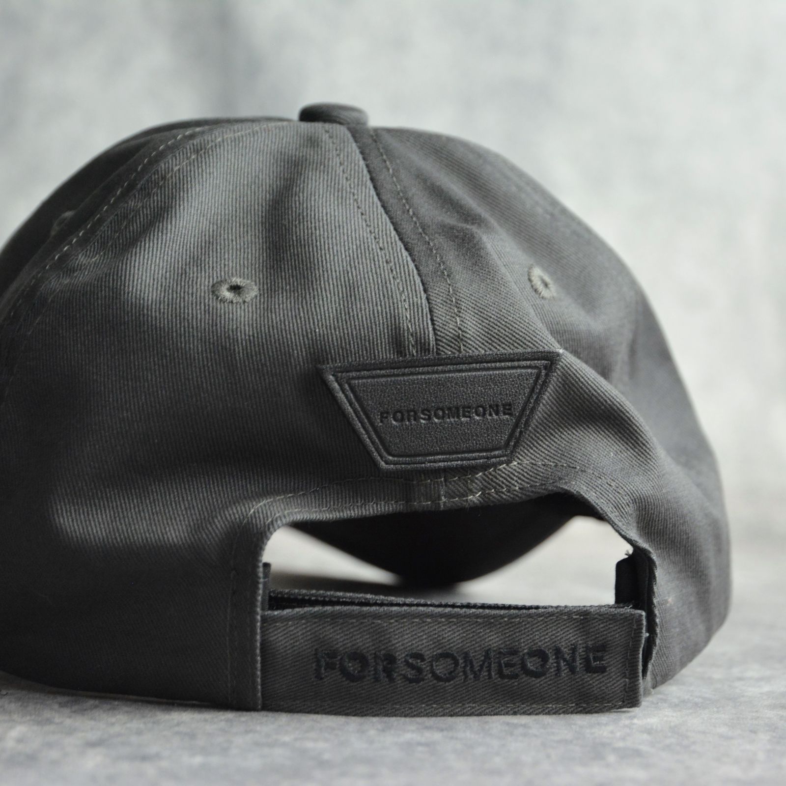BOX LOGO CAP (C.GRAY） / ボックスロゴ キャップ （グレー）