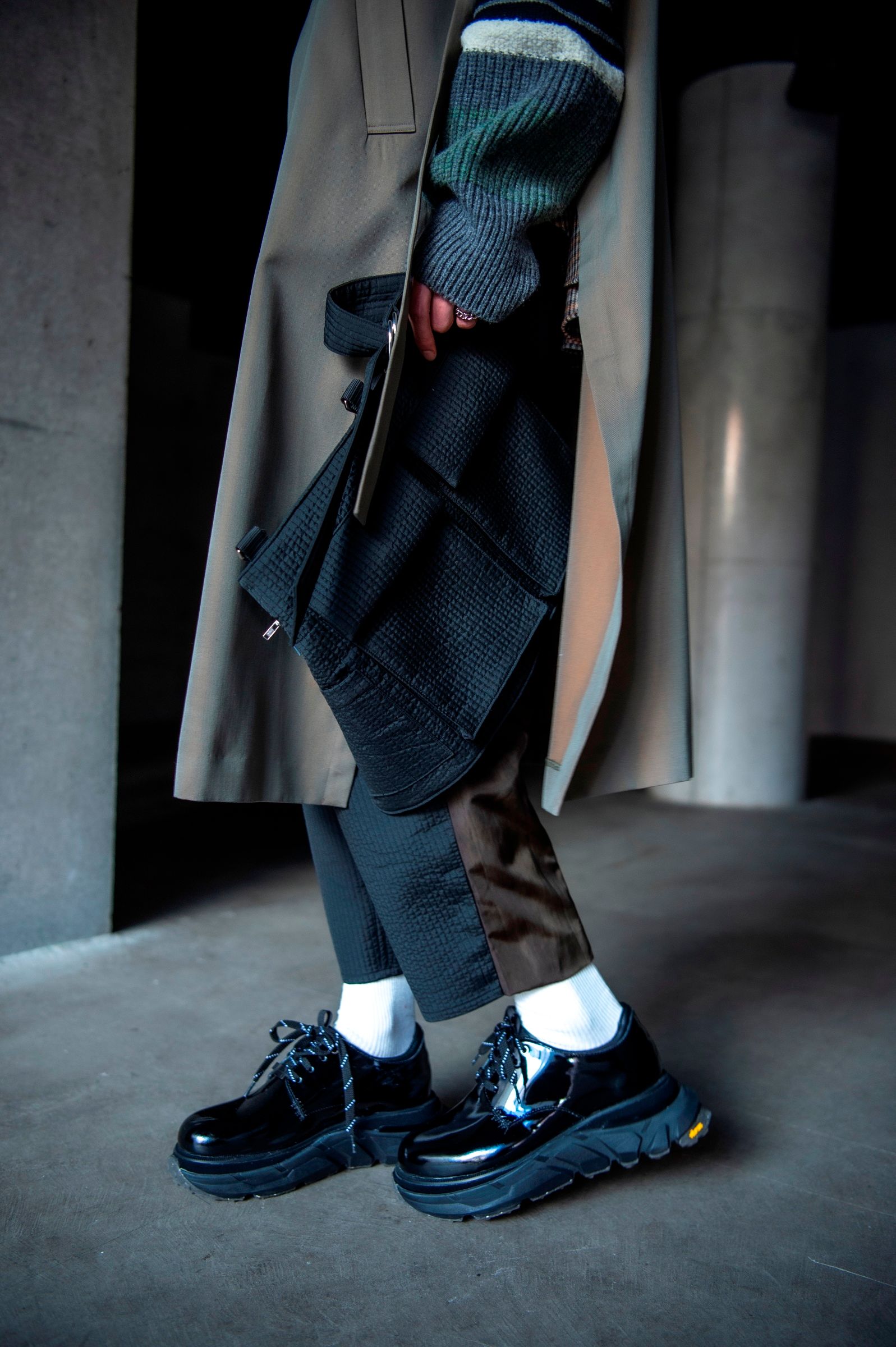 アトリエサロンバッグ / LB21FW-AC01-WR (BLACK)
