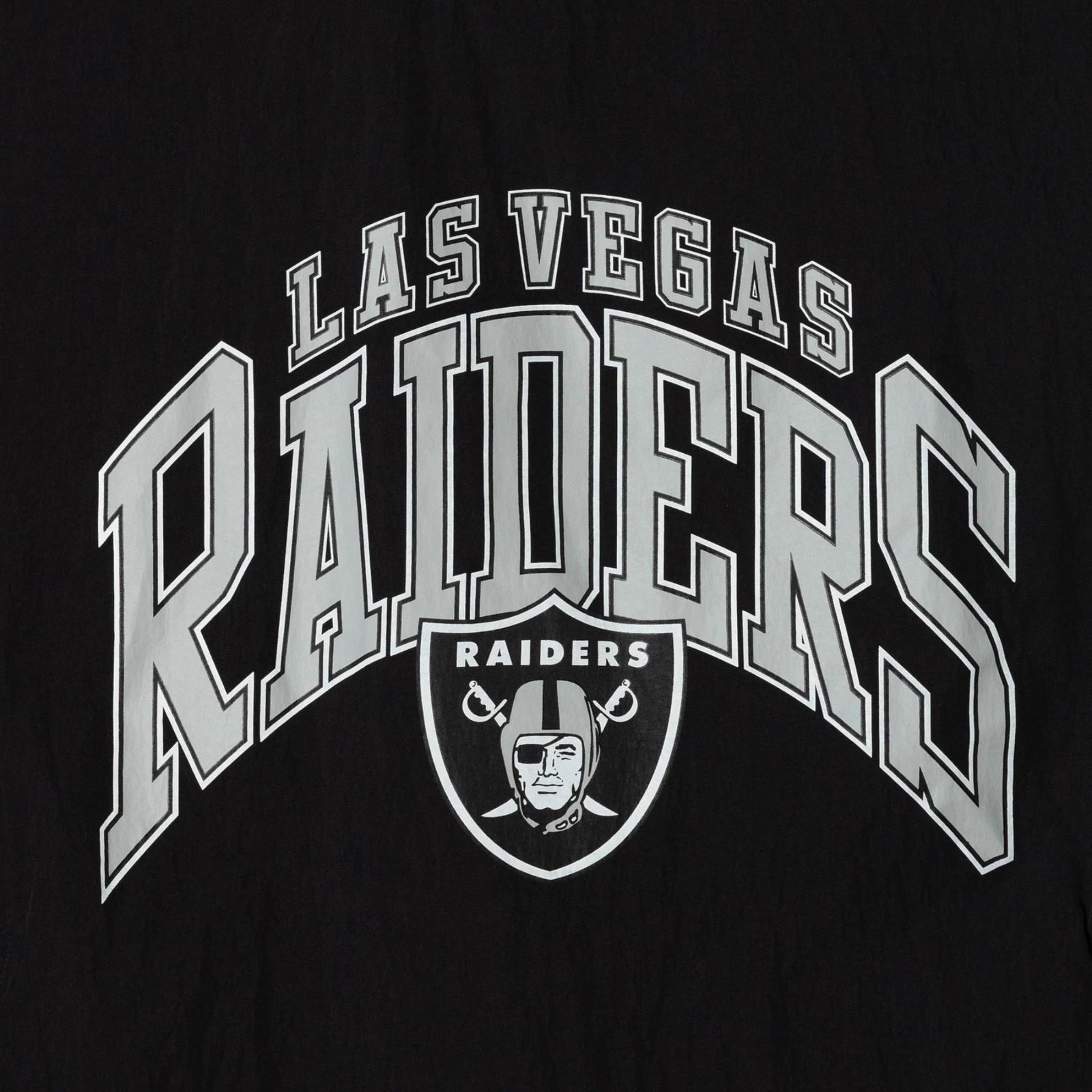 × NFL RAIDERS S/S NYLON GAME SH (BLACK) / ナショナル・フットボール・リーグ ラスベガス・レイダース 半袖 ナイロン ゲームシャツ