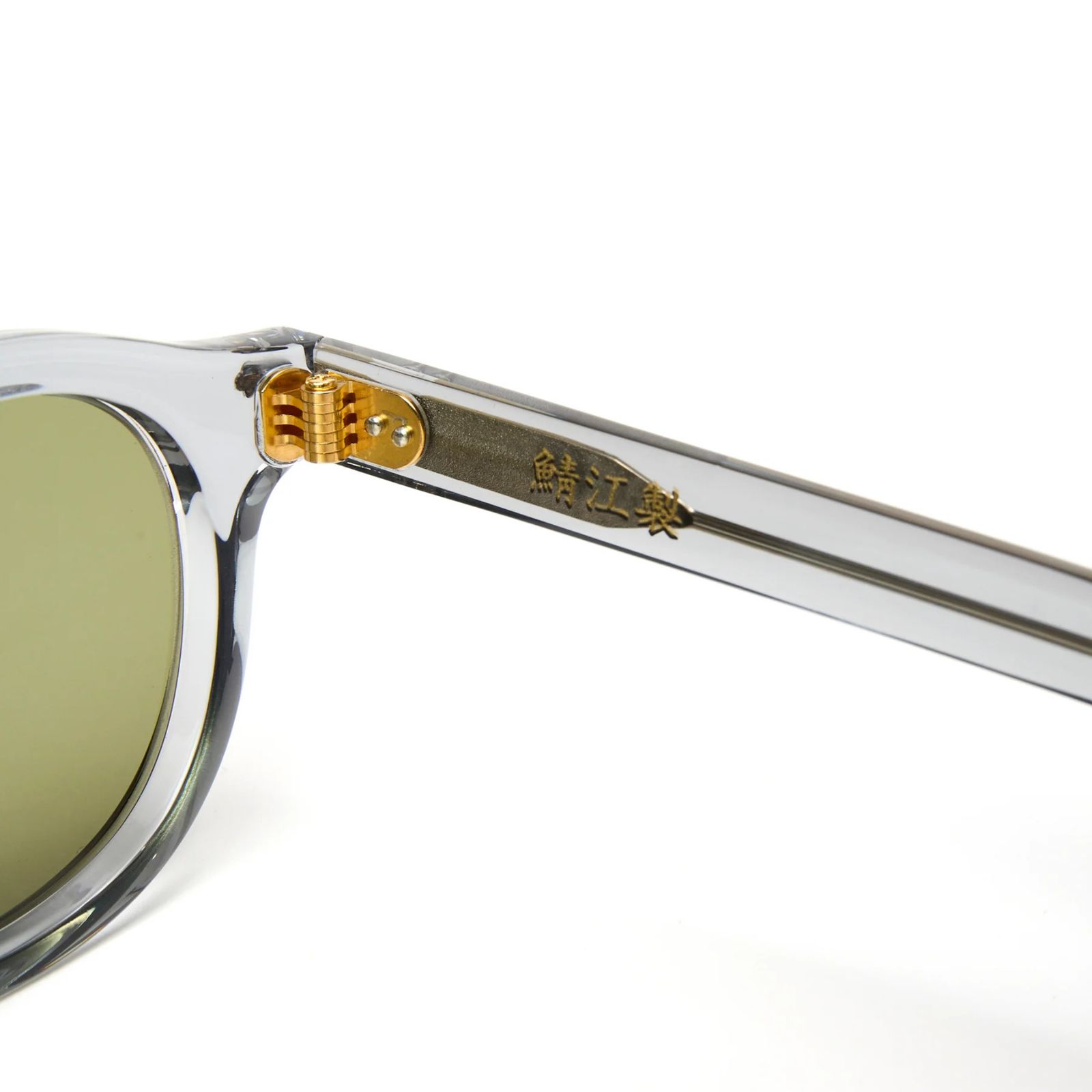 B/W TYPE GLASSES (CLEAR / GREEN)｜ボストン/ウェリントン サングラス｜CL-25AW002G