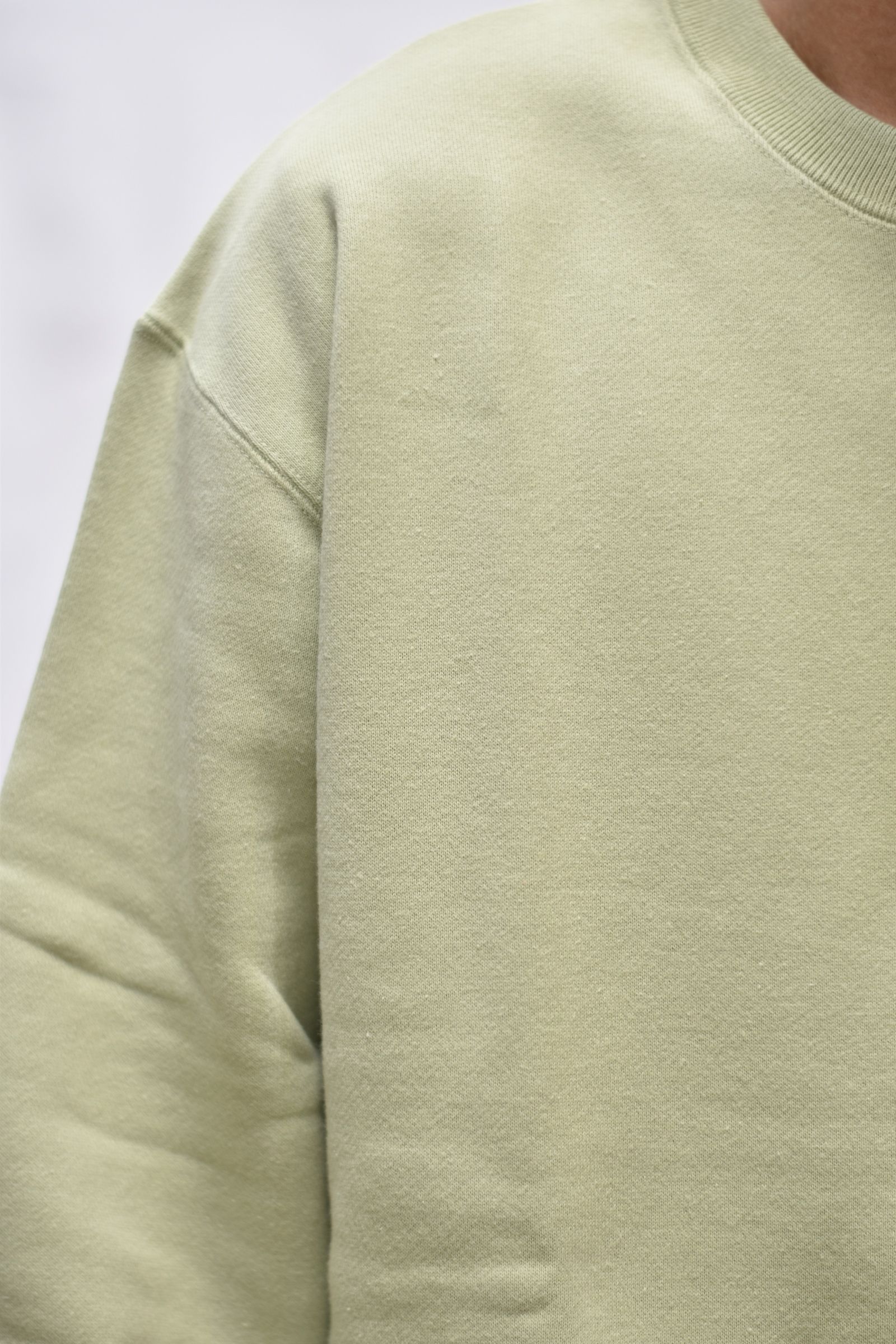 SHOOT ME DOWN CREWNECK SWEAT (YELLOW GREEN)