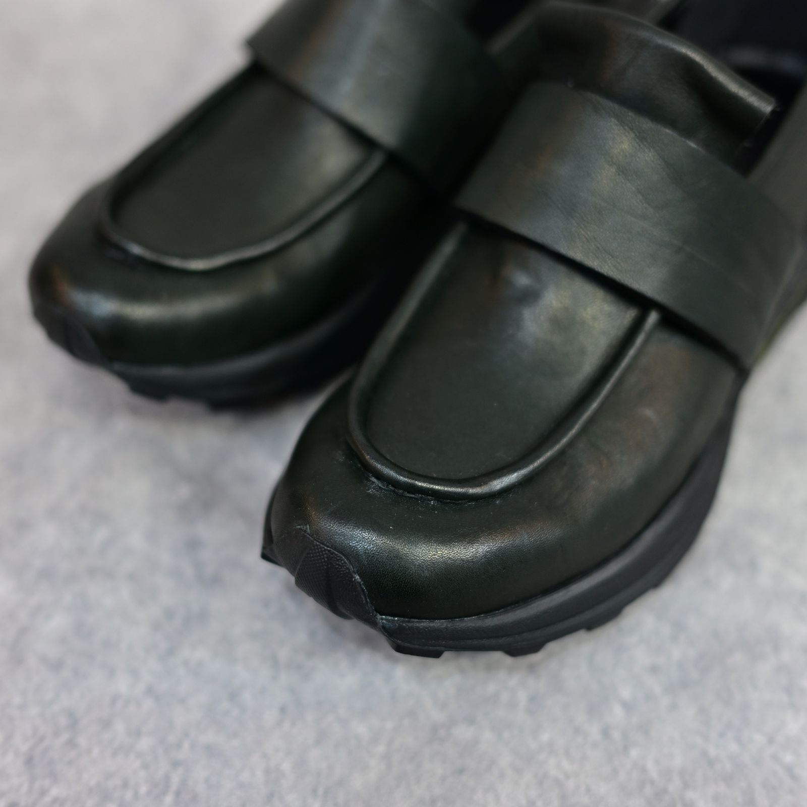 ジャパンショルダー製品染め ローファー （BLACK）｜ブーツ スニーカー ｜ 660-01