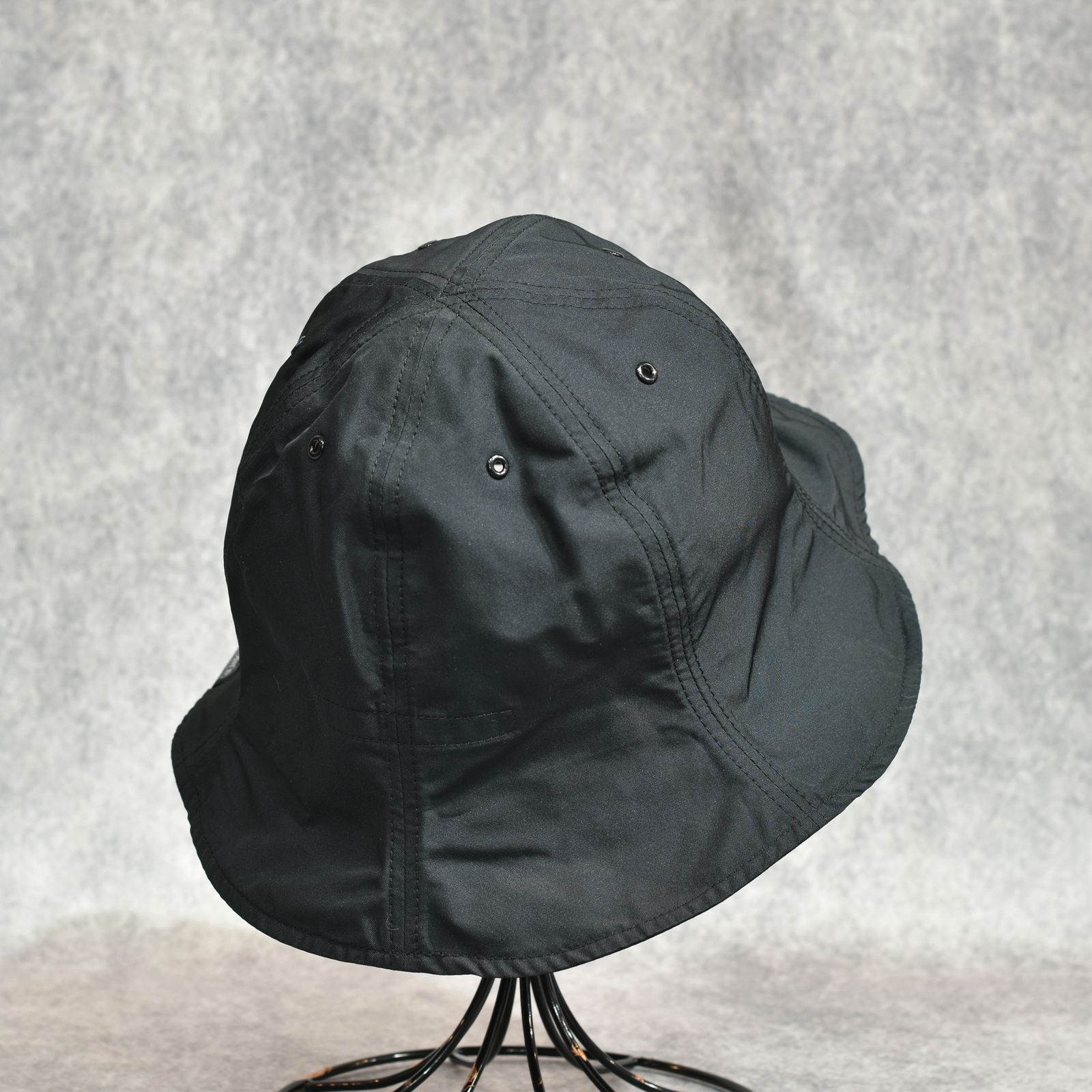 Limonta Twill Tulip Hat "EGGMAN" (BLACK)｜チューリップハット｜Y01004