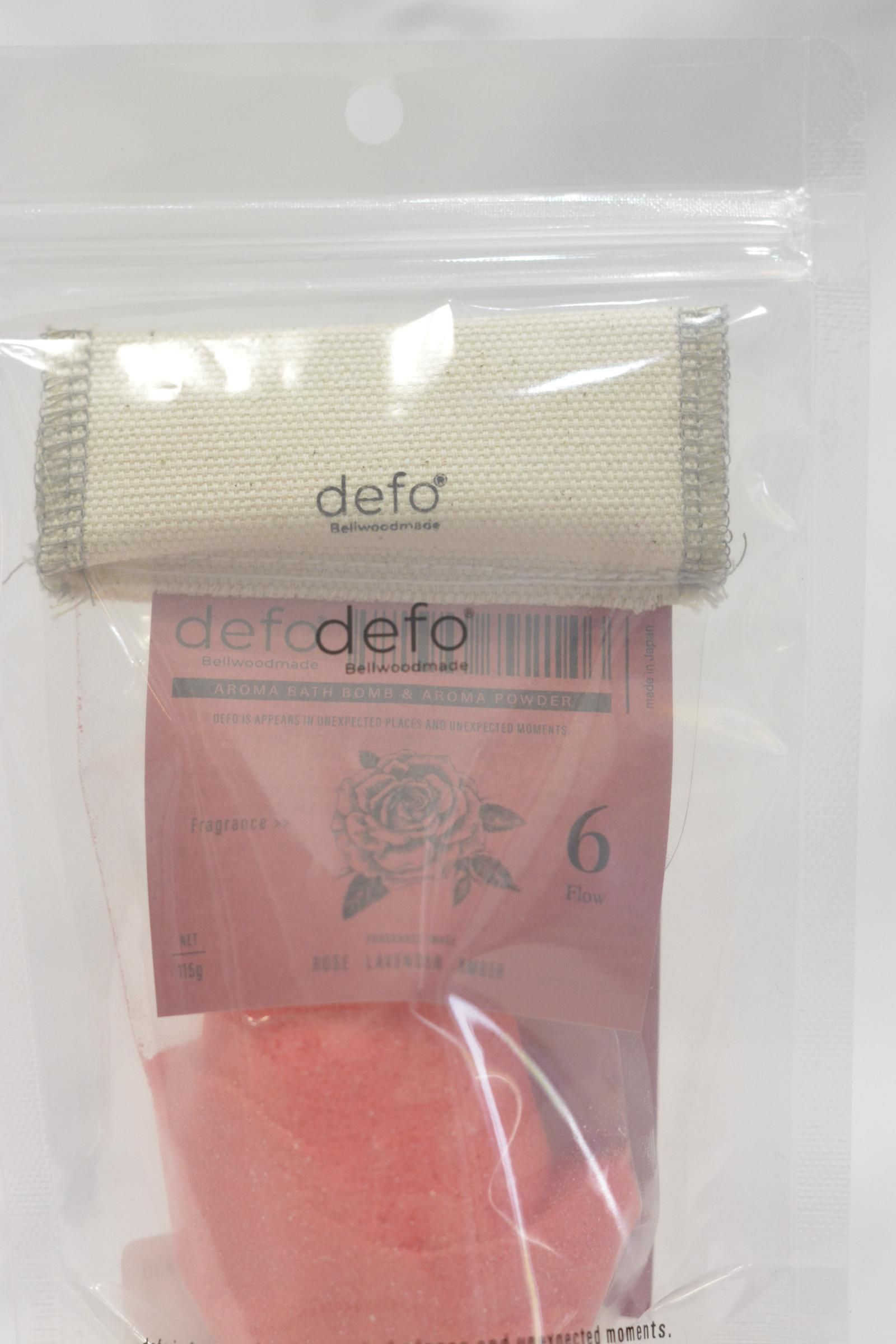 AROMA BATH BOMB 【6 / Flow】