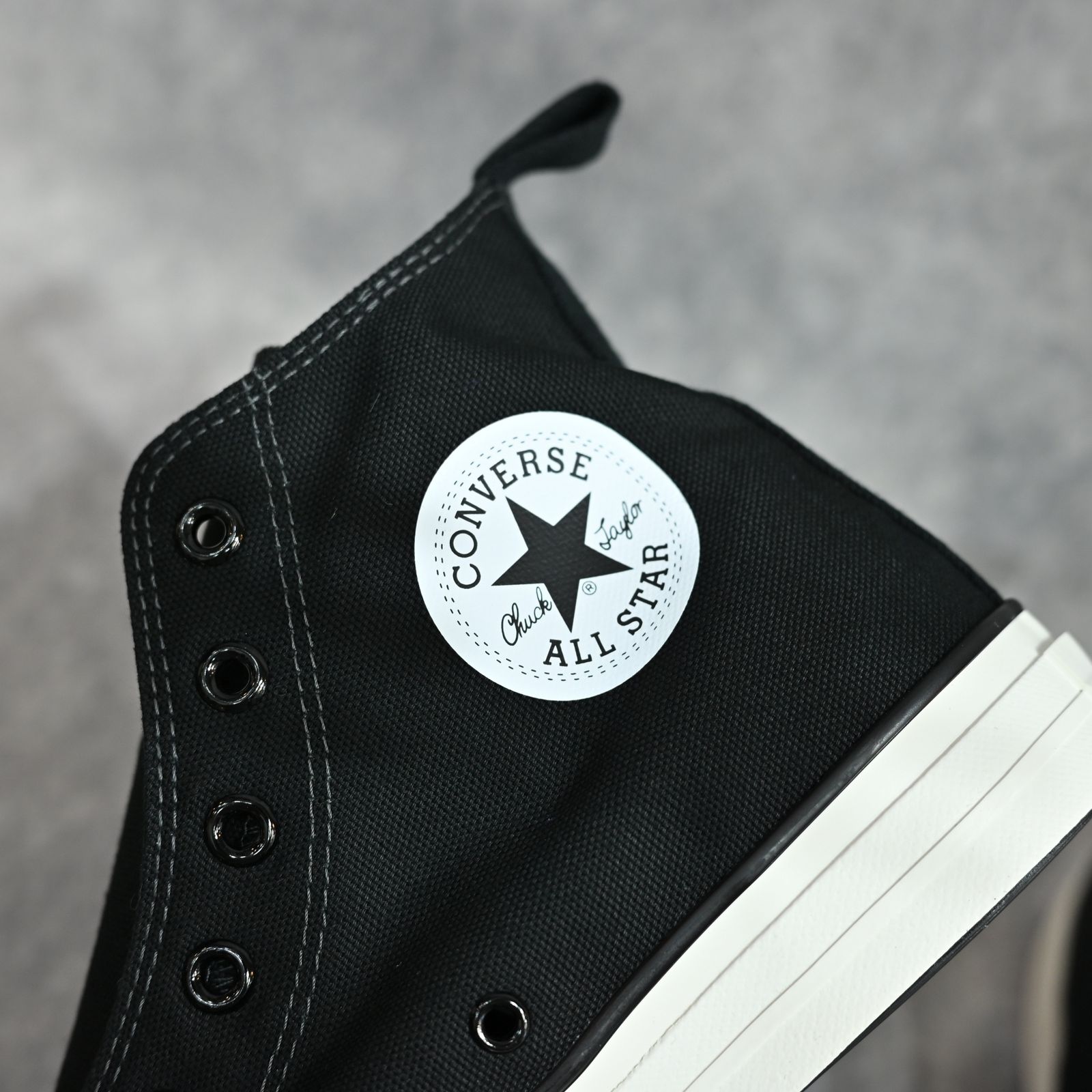× CONVERSE AS J HI/MD 10 （BLACK） コンバース スニーカー （ブラック）｜313190000