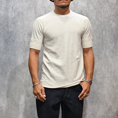 Thermal Crewneck T-SH （OWH） / サーマルTシャツ （オフホワイト） / 2508-4003