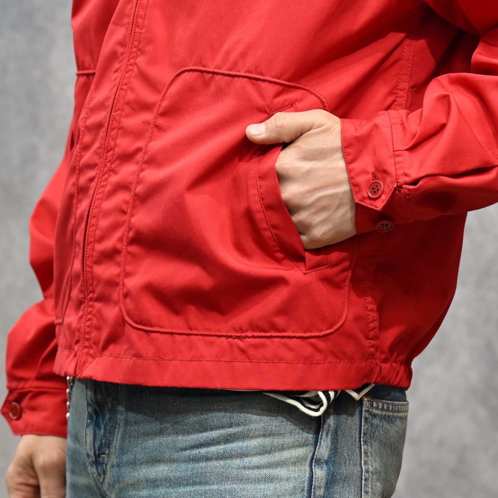 MINEDENIM - McGREGOR × MINEDENIM Drizzler JKT （RED）｜マクレガー