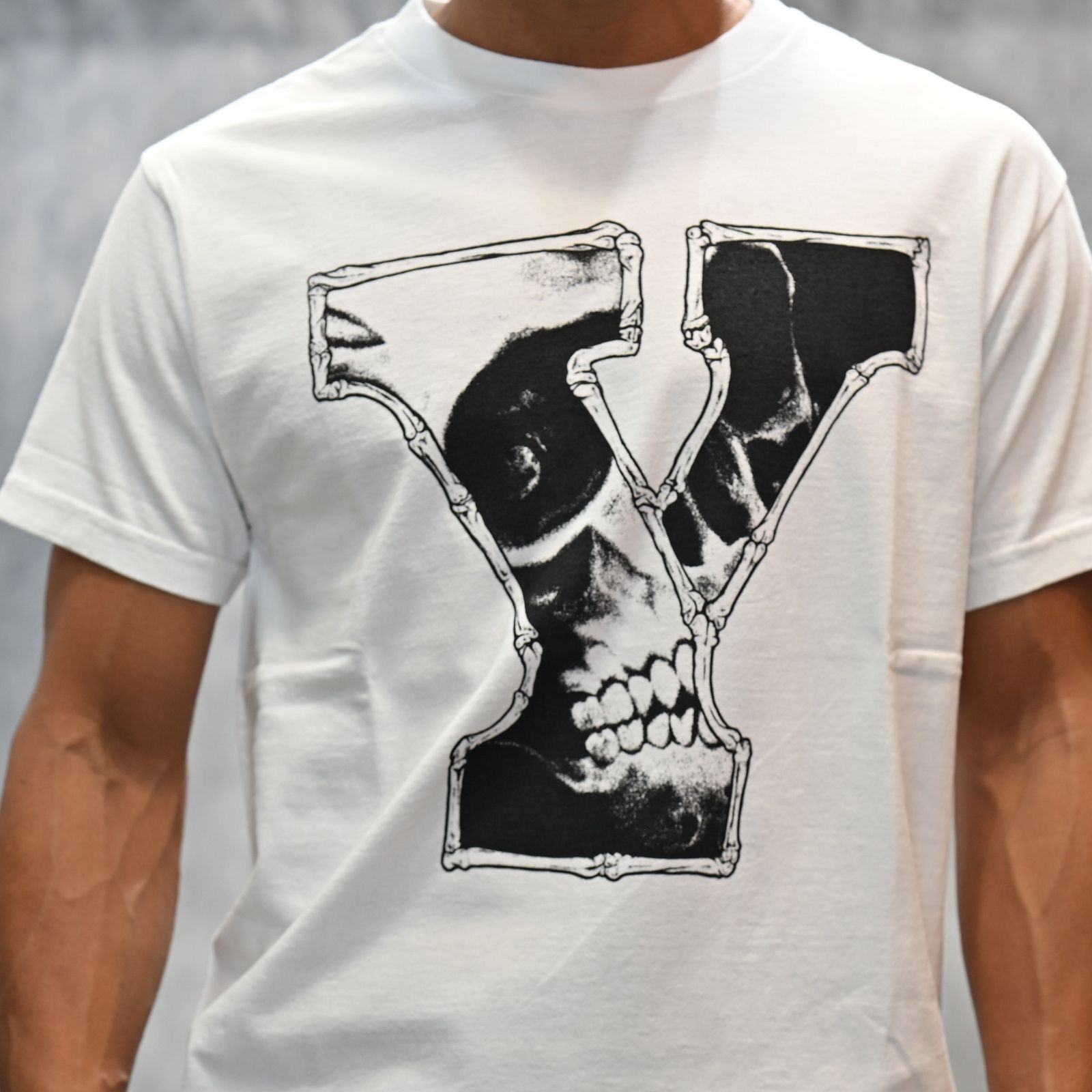 × MASSES “ROUND NECK” SHORT SLEEVE T A Ys （WHITE） / ML-T72-990-2