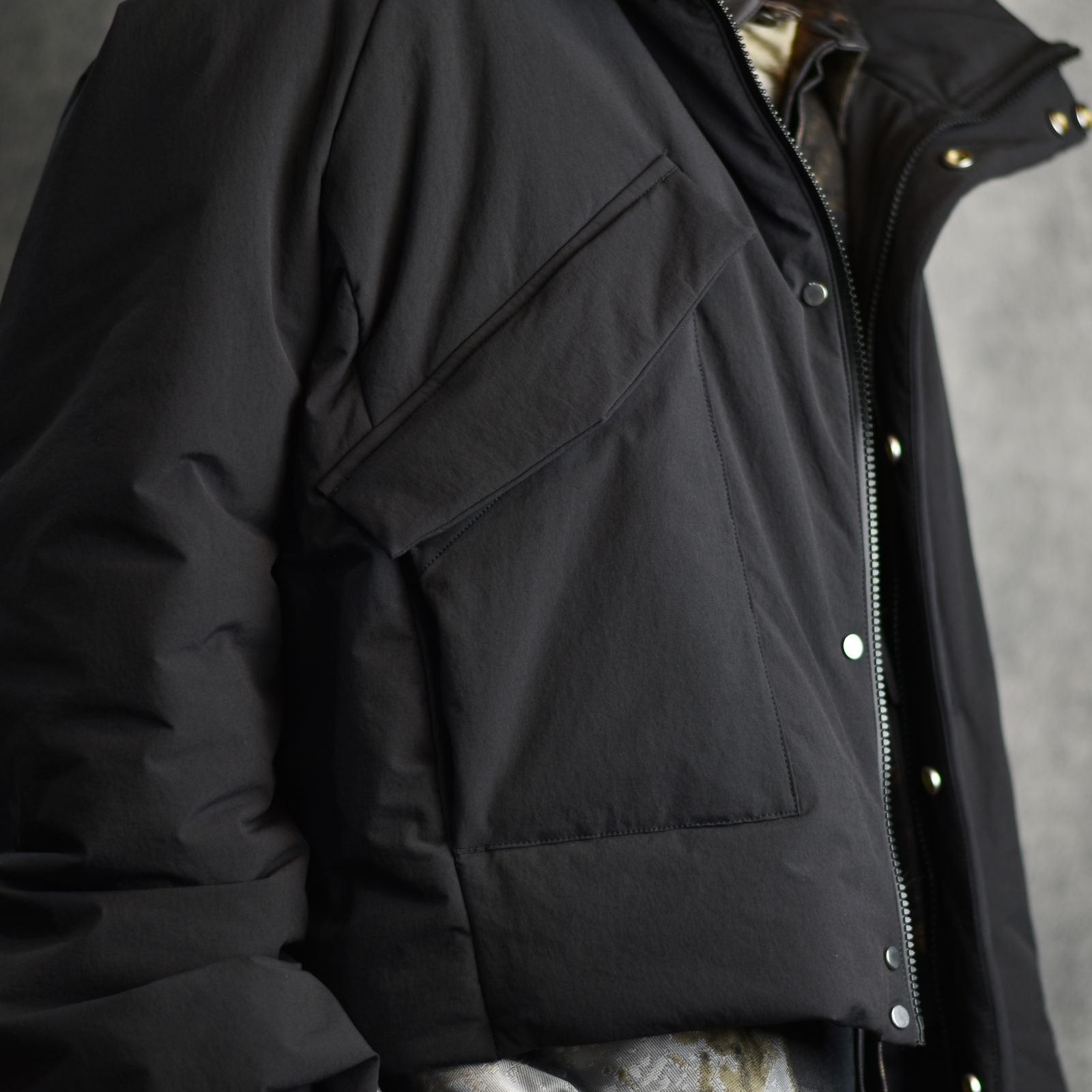 Licht Bestreben 24aw  パッティングショートブルゾン iRLYPhWzMm4b.png?width=768