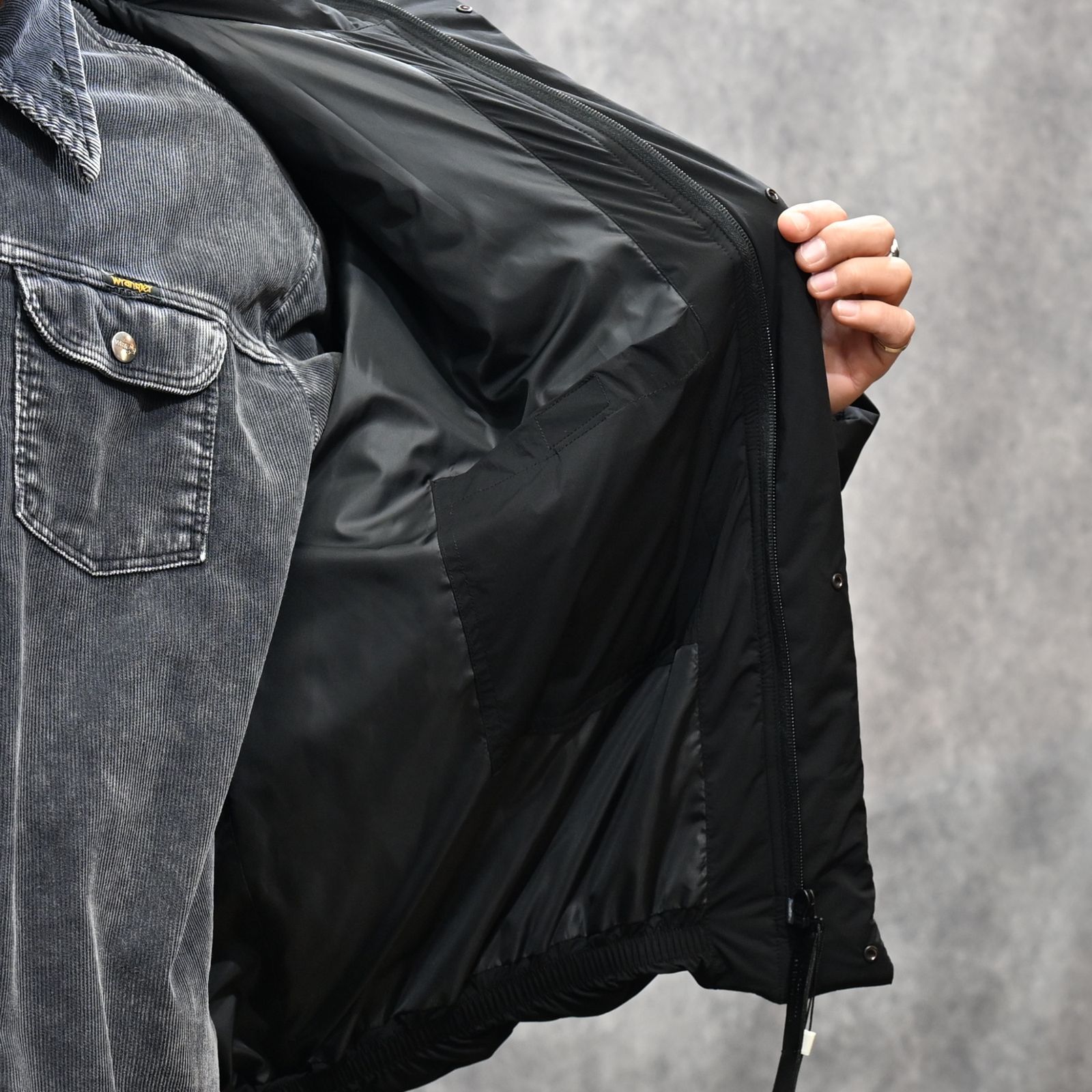 PUFFER JACKET （BLACK）｜パファー ジャケット｜2252-BL17-003