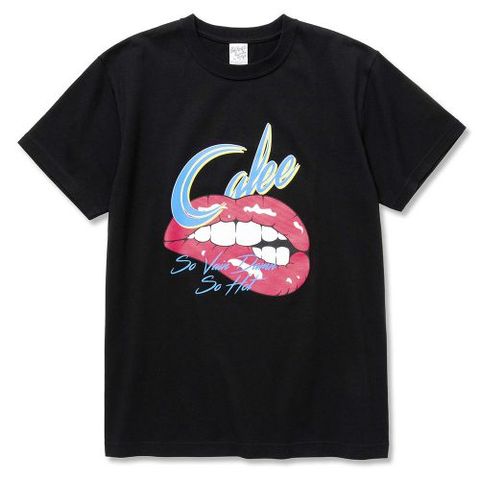 DYING TO SAY SOMETHING T‐SHIRT (BLACK) / プリントTシャツ