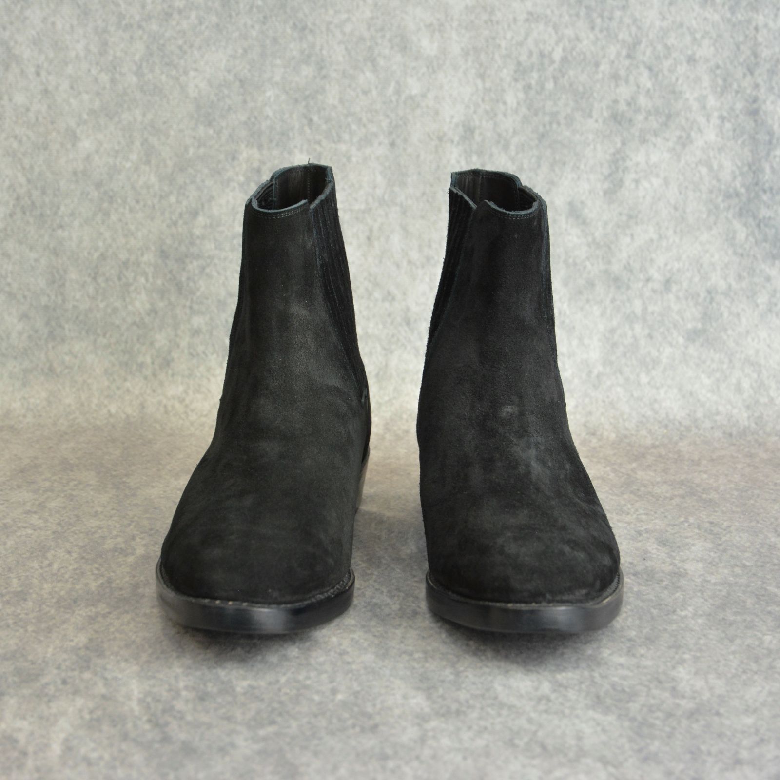 Suede Leather Western Side Gore Boots (BLK)  /  スエード ウエスタン ブーツ （ブラック） MGK-007