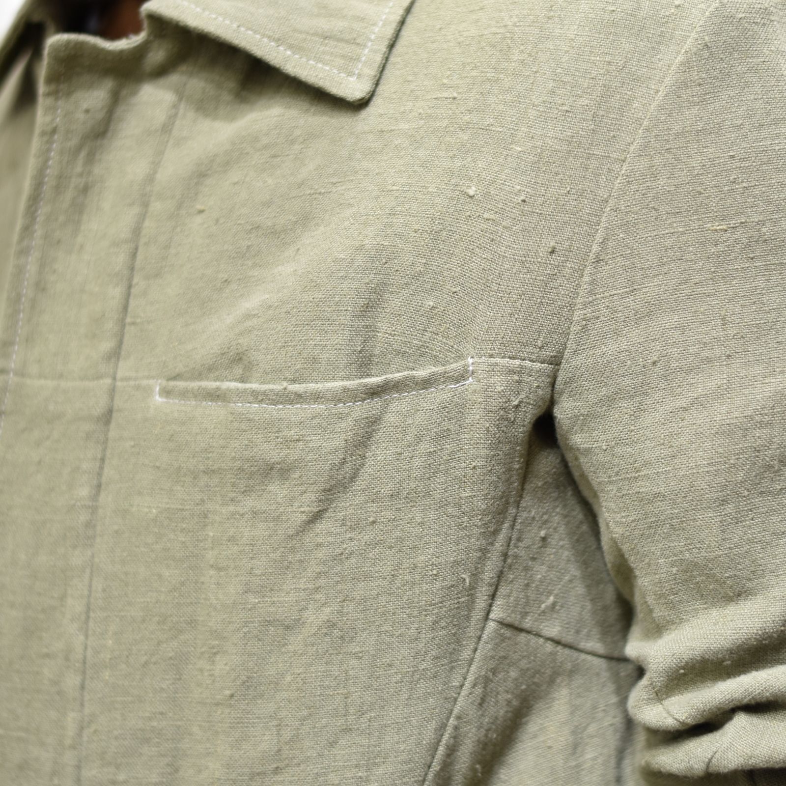 LINEN JEAN JAKET LINED 1/4 LINED JJ-1Z