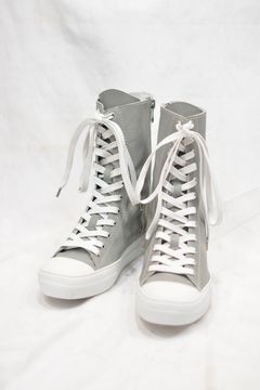 【chord 別注アイテム】 CALF LEATHER EXTRA HI CUT SNEAKER SPAIRAL ZIP LINED