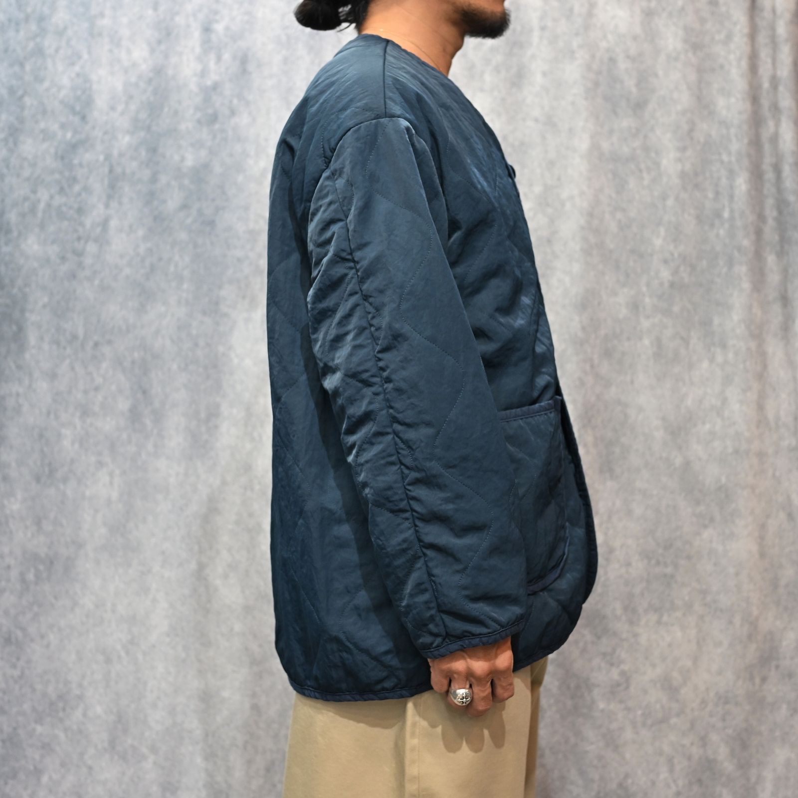 SUPER NYLON MILITARY LINER (BLUE)|スーパーナイロン ミリタリー ライナー ジャケット (ブルー) PC-015-2014-40