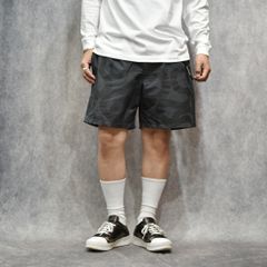 DOTAIR®︎ SNAKE PATTERN EASY SHORTS (CHARCOAL)｜スネーク総柄 イージーショーツ｜CL-26SS006ULT