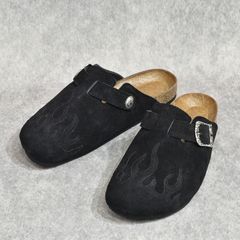 FLAME PATTERN SABO SANDALS (BK)｜フレームパターン サボサンダル｜PD26SAC06