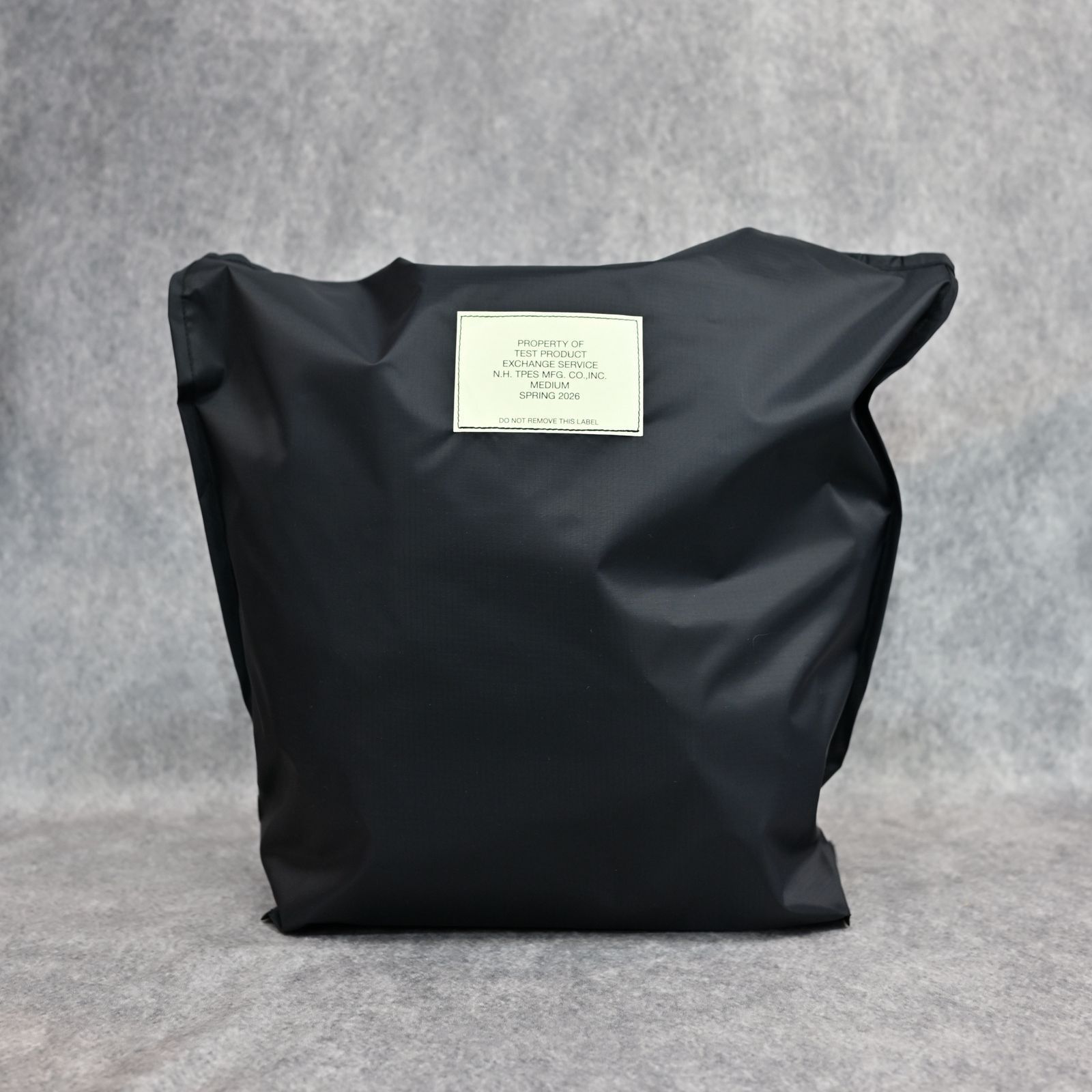 PACKABLE BAG 「MEDIUM」 （BLACK / ブラック）｜パッカブル バッグ｜9261-AC04