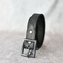 ダブルショルダー製品染め 30㎜ベルト （BLACK / ブラック） 318-33