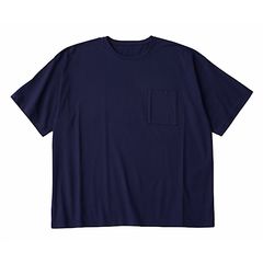 POCKET T-SHIRT (BLUE) | ポケットTシャツ （ブルー）