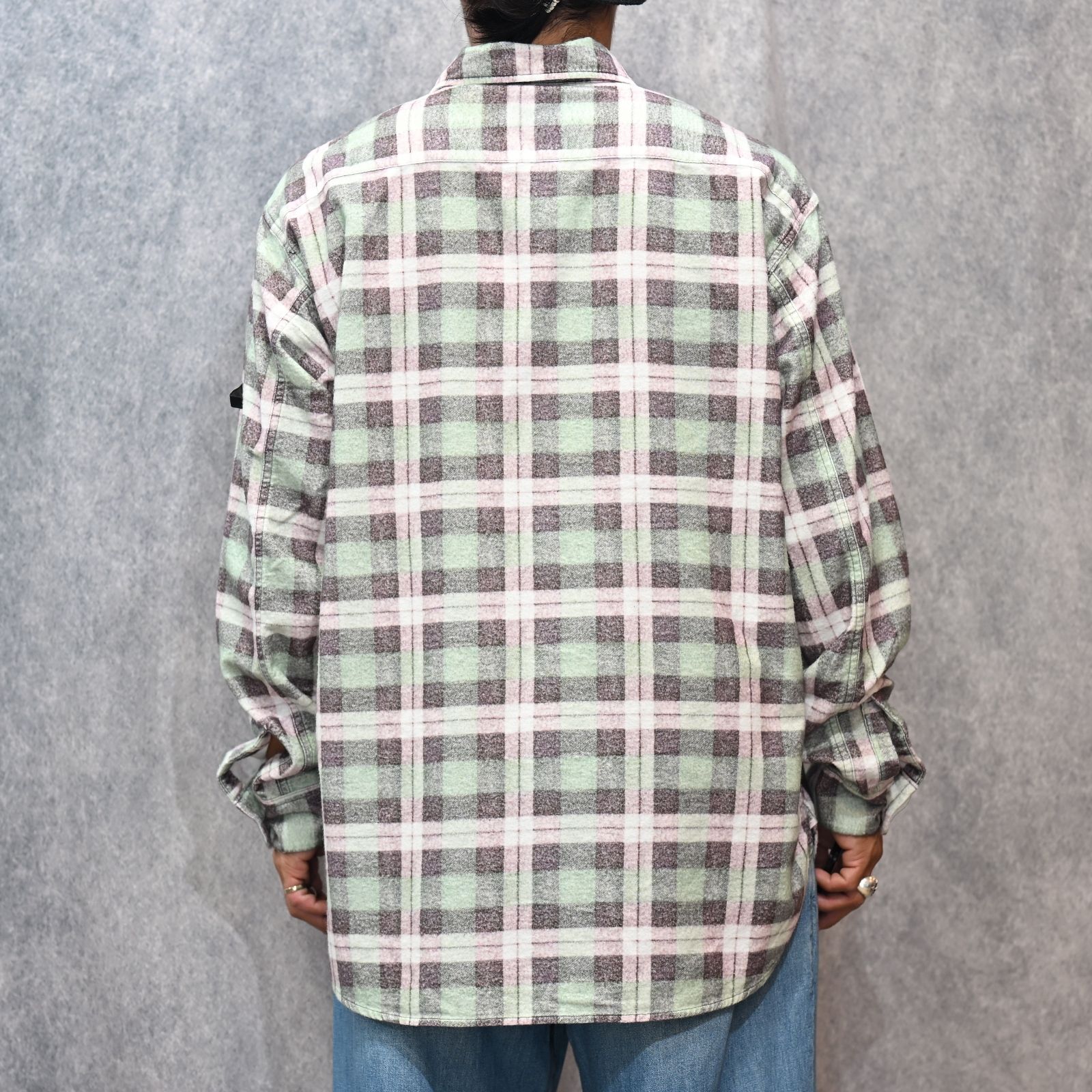 × BIG MAC SHIRT （GRN CHECK）｜× ビッグマック チェックシャツ｜2252-SH60-025