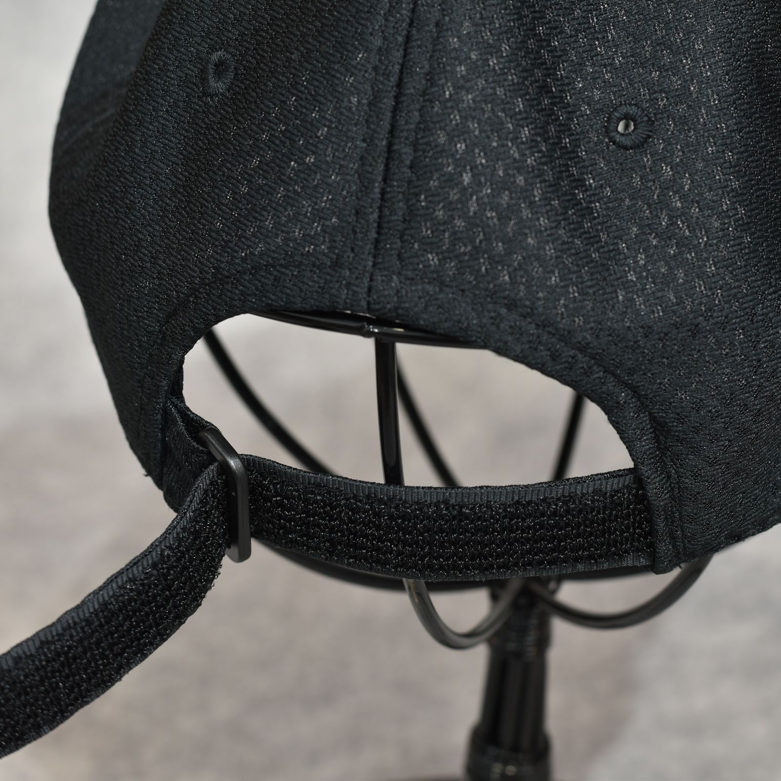 C LOGO REPLICA CAP (BLACK)｜メッシュ ベースボールキャップ｜CL-26SS046