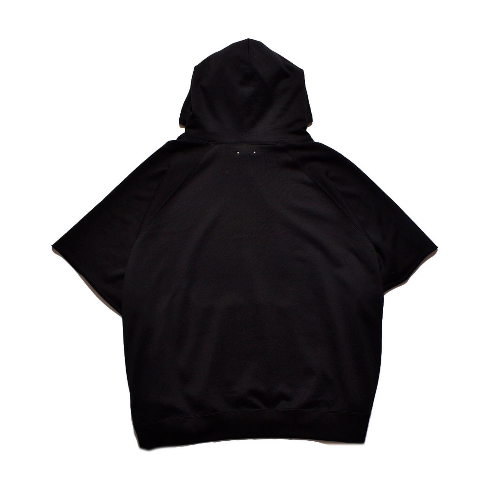 Square Big Nosleeve Hoodie （BLK） / ビッグノースリーブ フーディー （ブラック）
