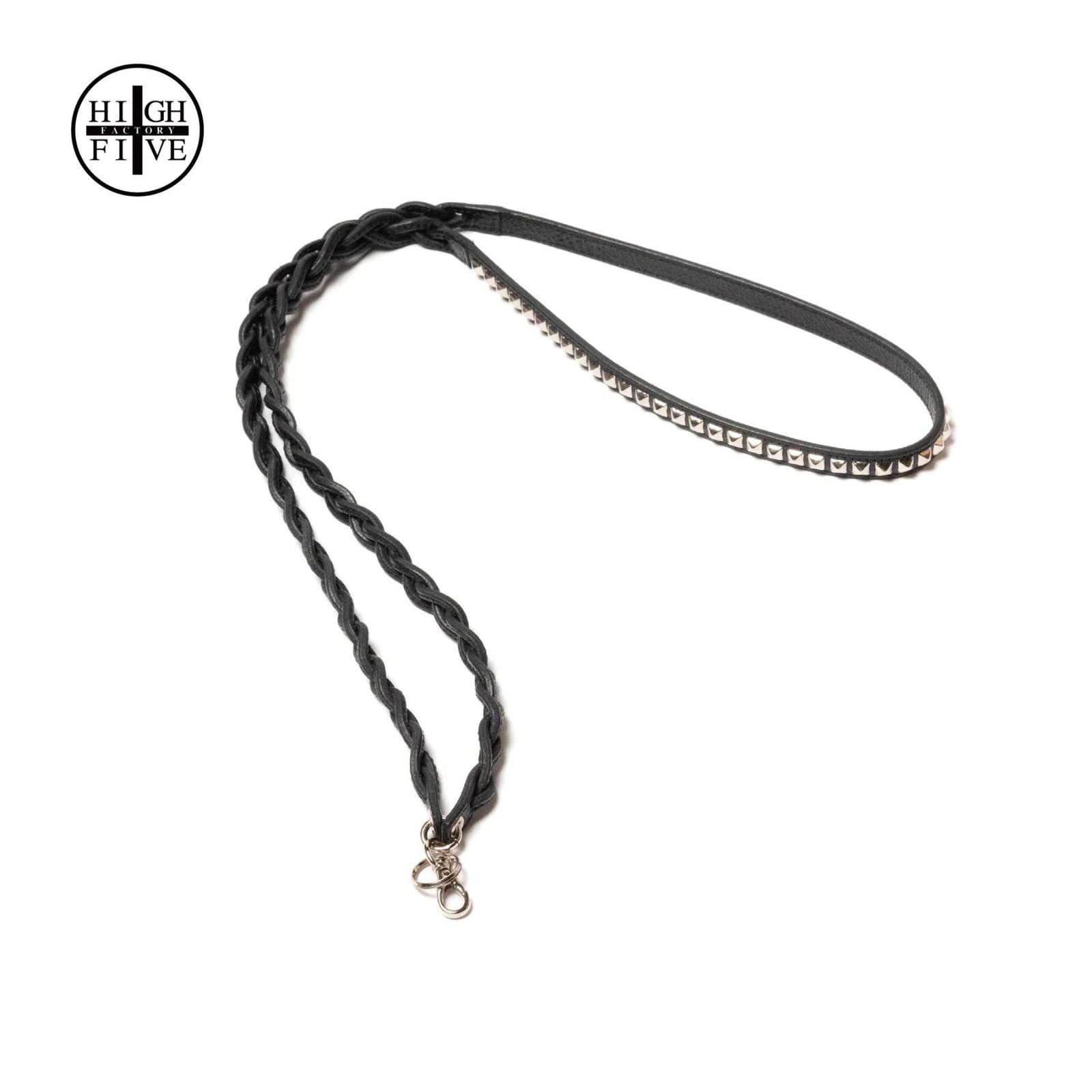 × HIGH FIVE FACTORY LEATHER MULTI SHOULDER STRAP (BLACK) / × ハイ ファイブ ファクトリー マルチショルダーストラップ