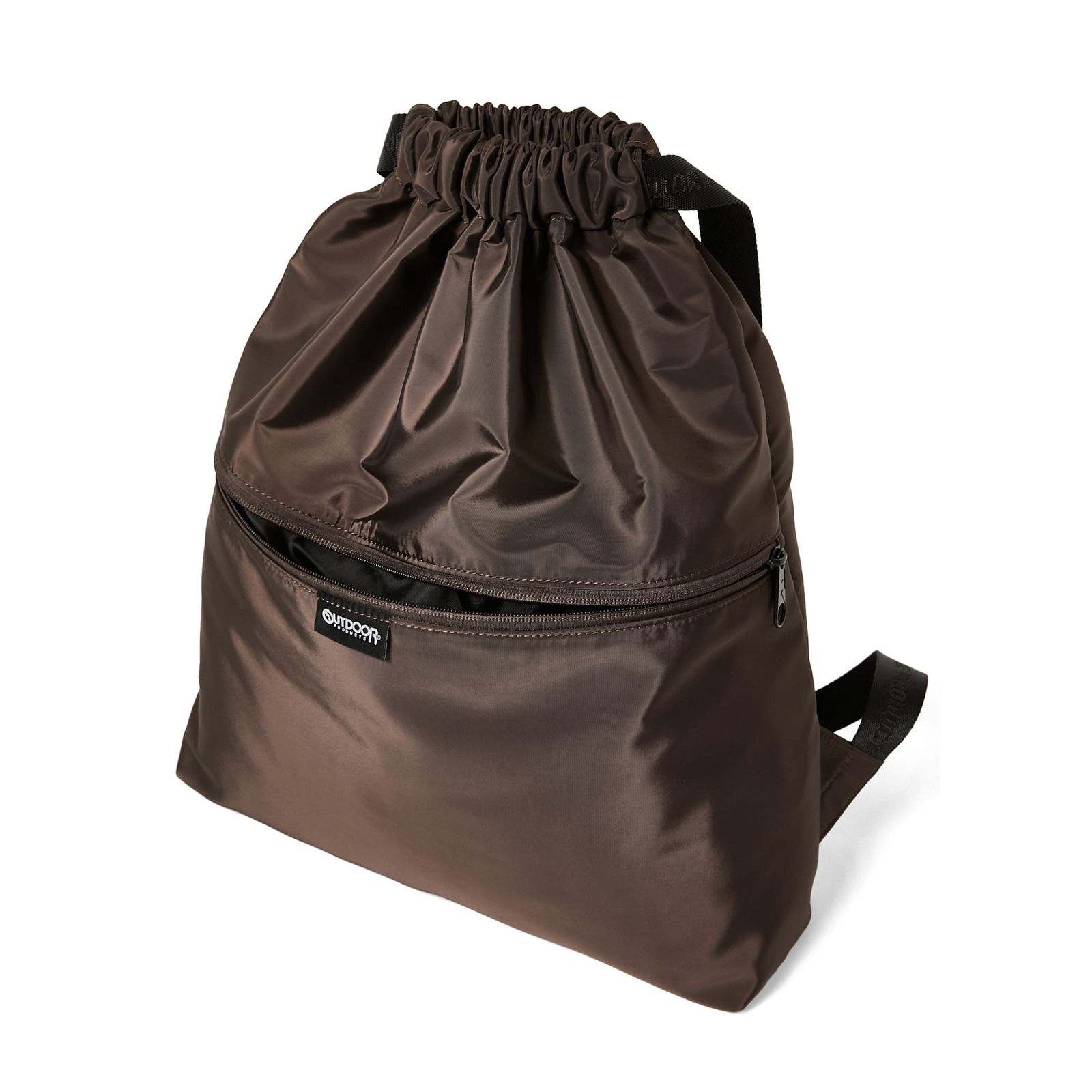 N.HOOLYWOOD COMPILE × OUTDOOR PRODUCTS / DRAWSTRING BACKPACK （BROWN / ブラウン）｜バックパック｜2261-AC03