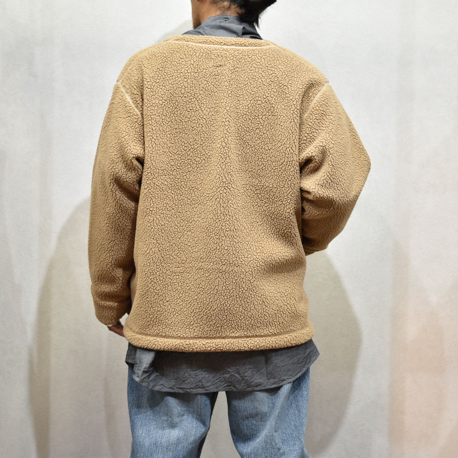 FLEECE ZIP CARDIGAN （POLARTEC）