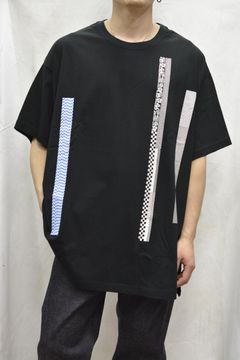 BARCODE PRINT TEE (BLACK)