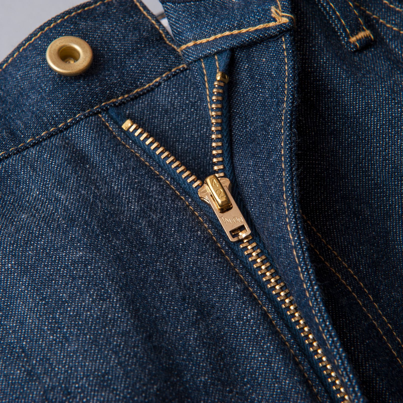 10oz Denim Pants "B107" (INDIGO(RIZID)) / 10オンス リジッド デニムパンツ
