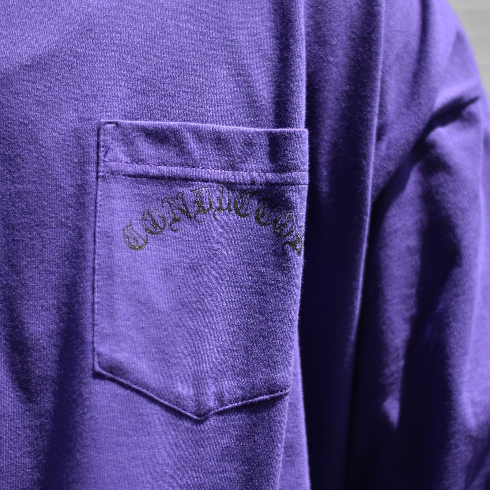 COTTON L/S T-SHIRT '2FACE (PPL)