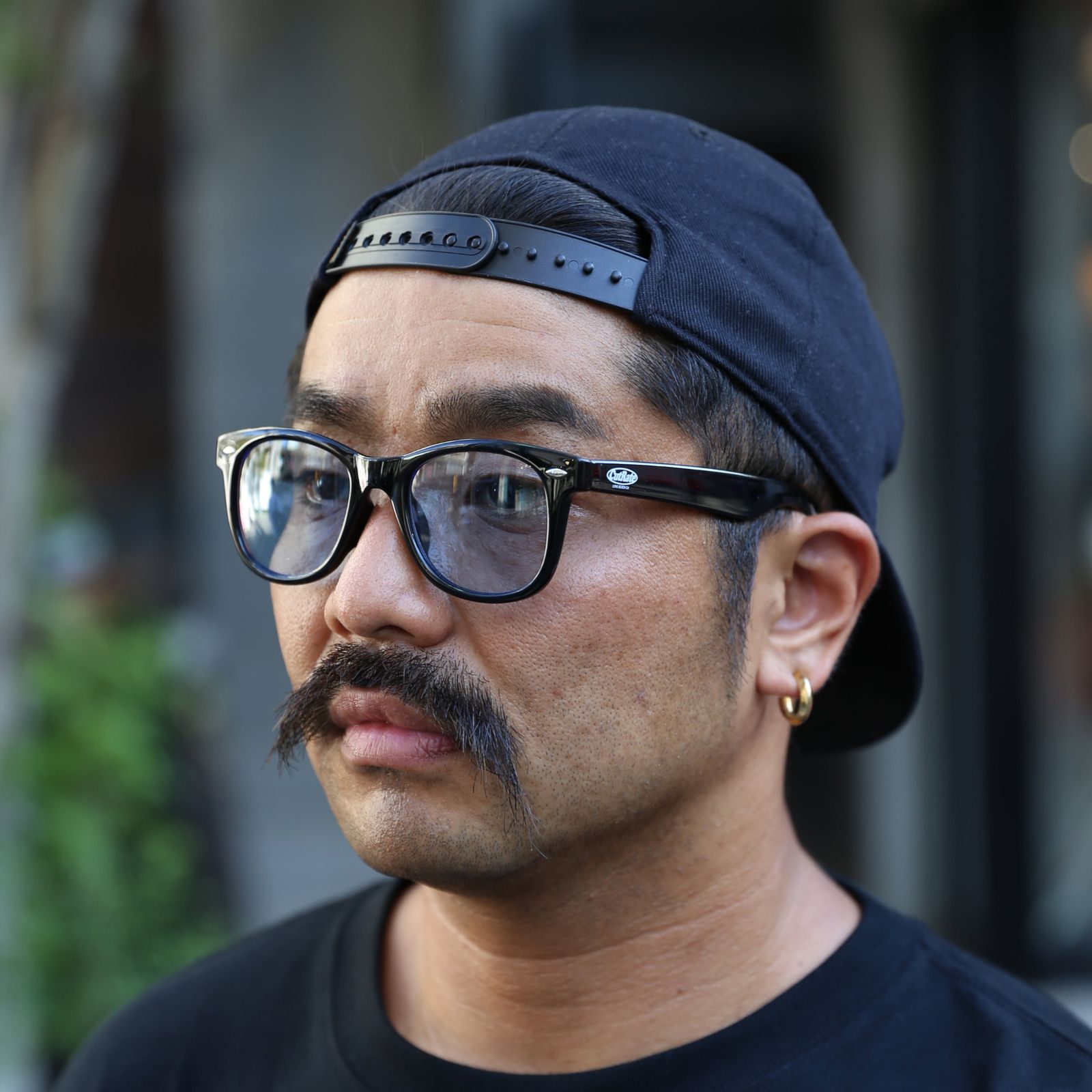 CUTRATE LOGO GLASSES (BLACK) / カットレイト ロゴ サングラス