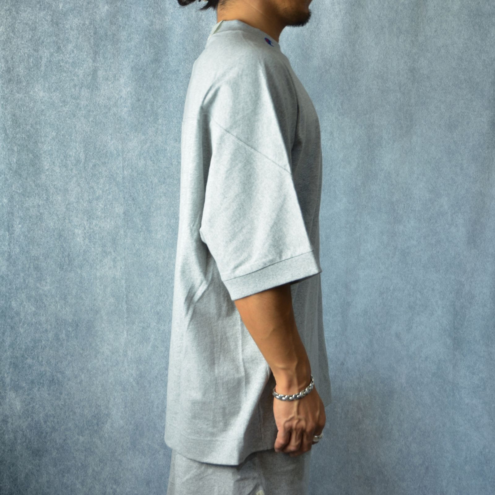 エヌハリウッド　チャコールグレー クルーネックTシャツ CREW NECK T-SHIRT（Tシャツ/カットソー）｜N.HOOLYWOOD UNDER